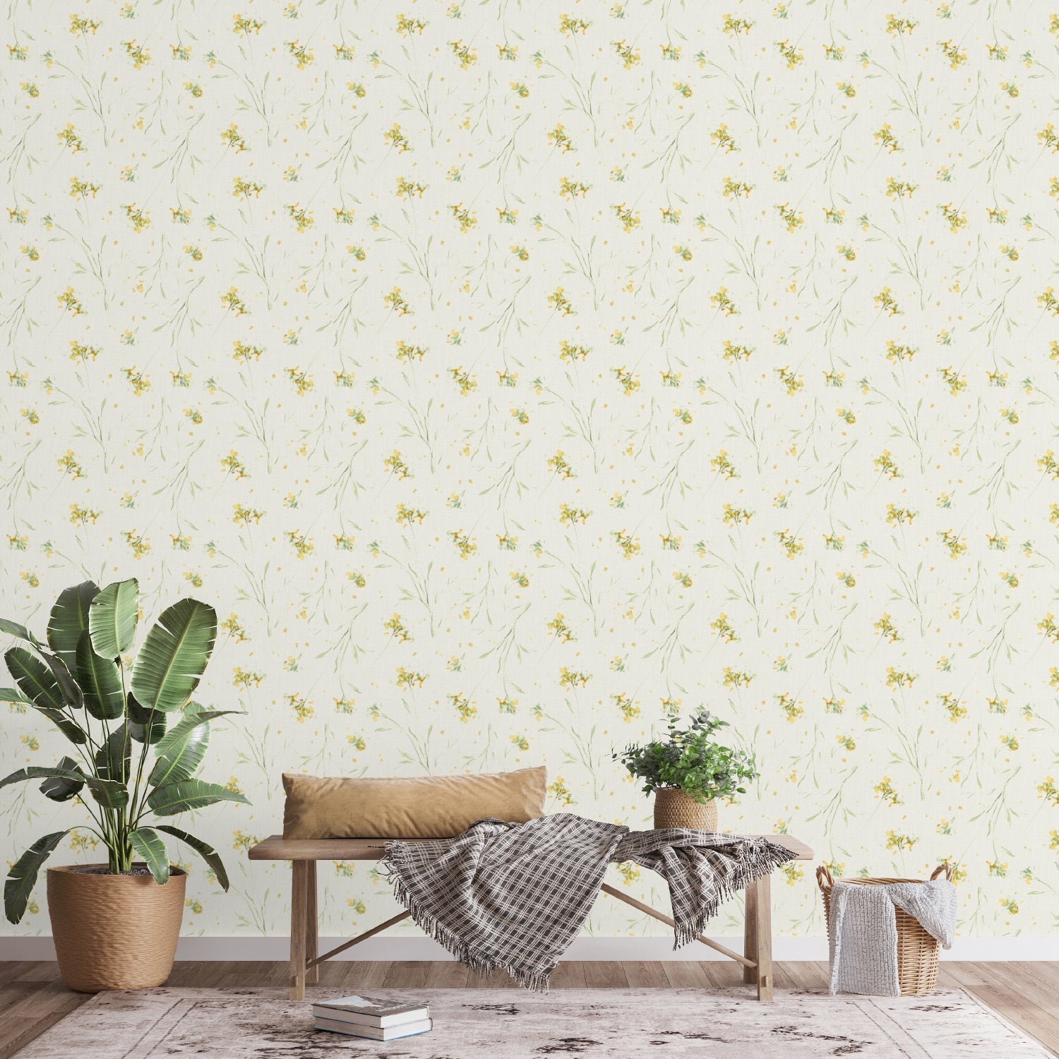 Meadows Edge Pattern Style B, Wallpaper