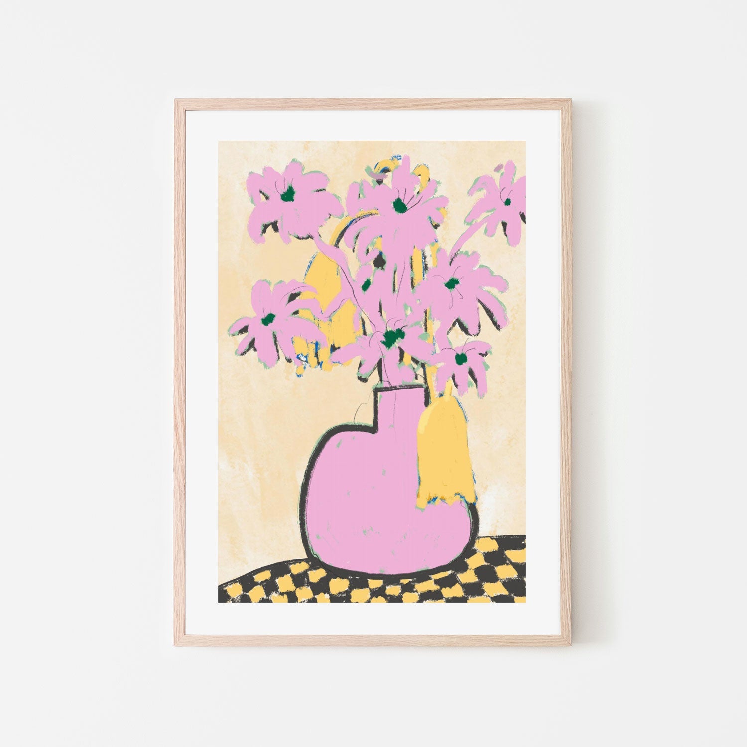 Pink Vase , By Little Dean