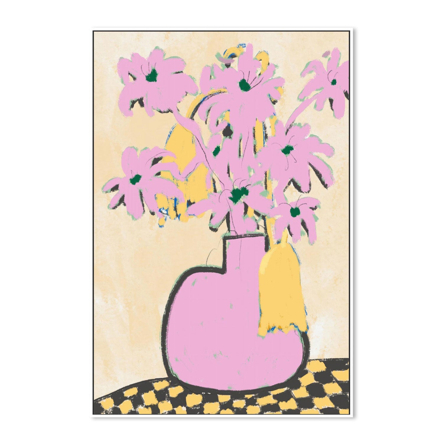 Pink Vase , By Little Dean