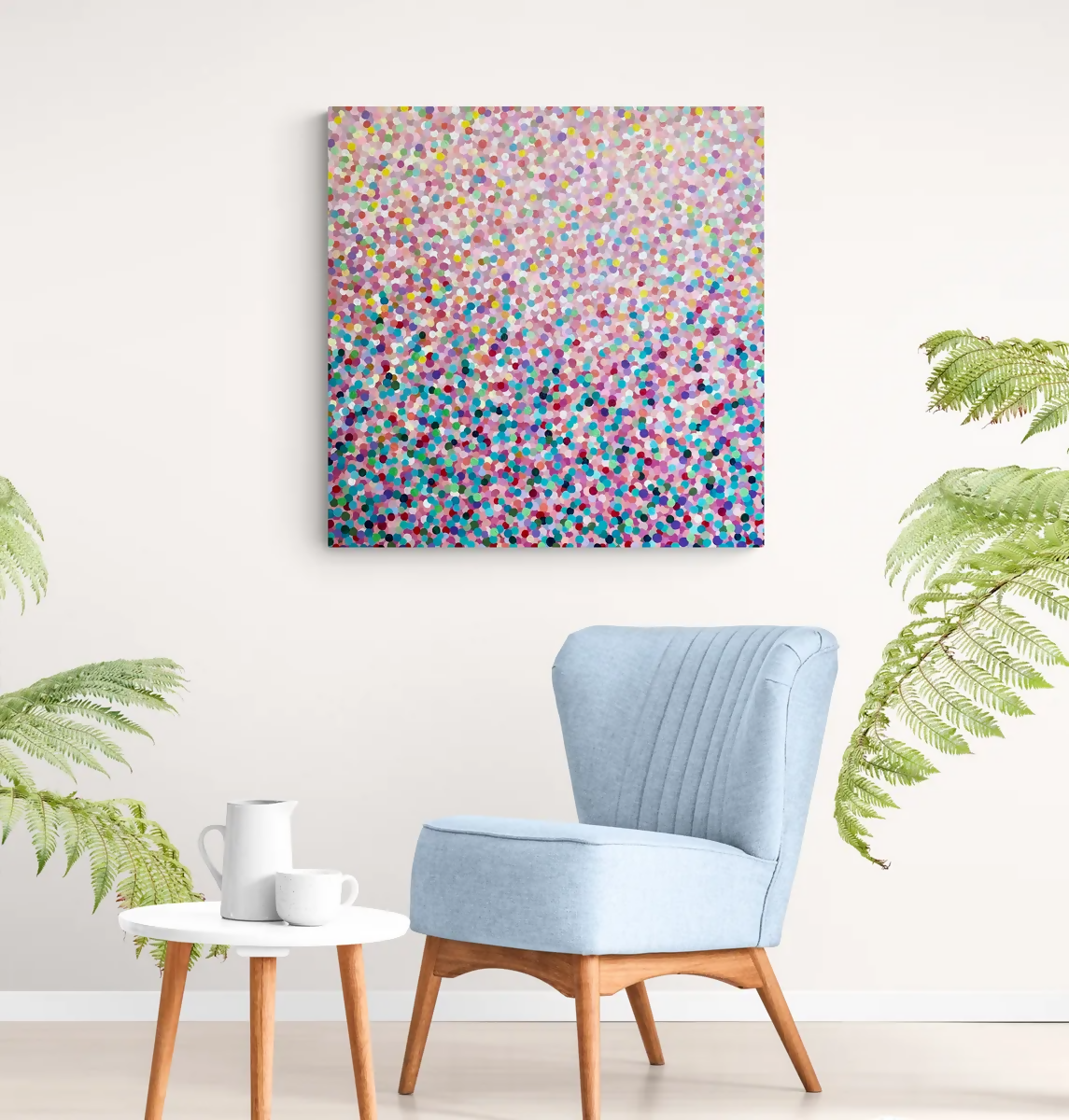 Refresh, Original Hand-Painted Canvas By Katherine Spiller