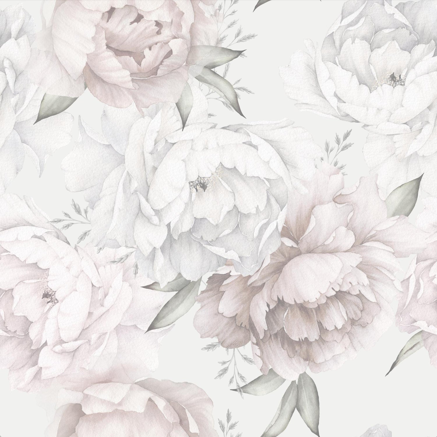 Soft Florals Wallpaper