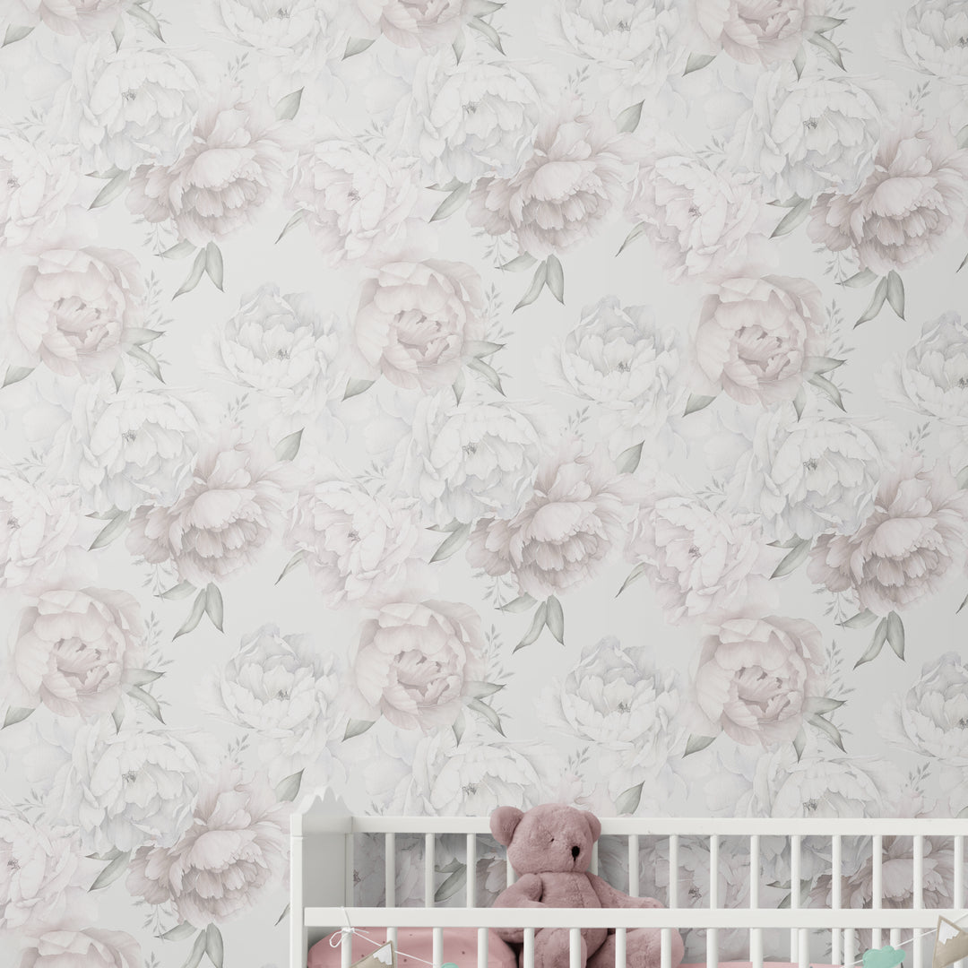 Soft Florals Wallpaper