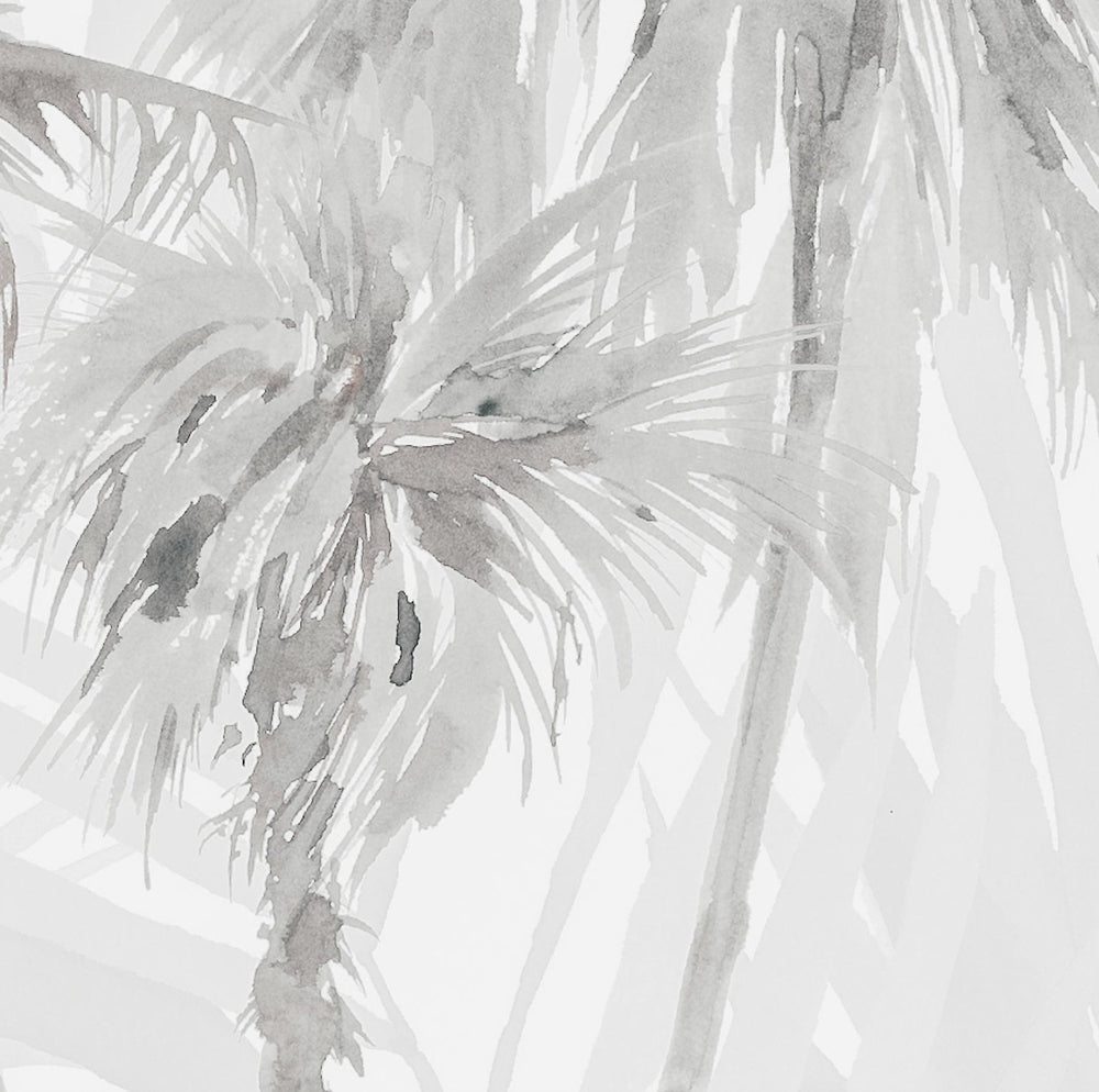 Soft Tone Palm Trees Wallpaper