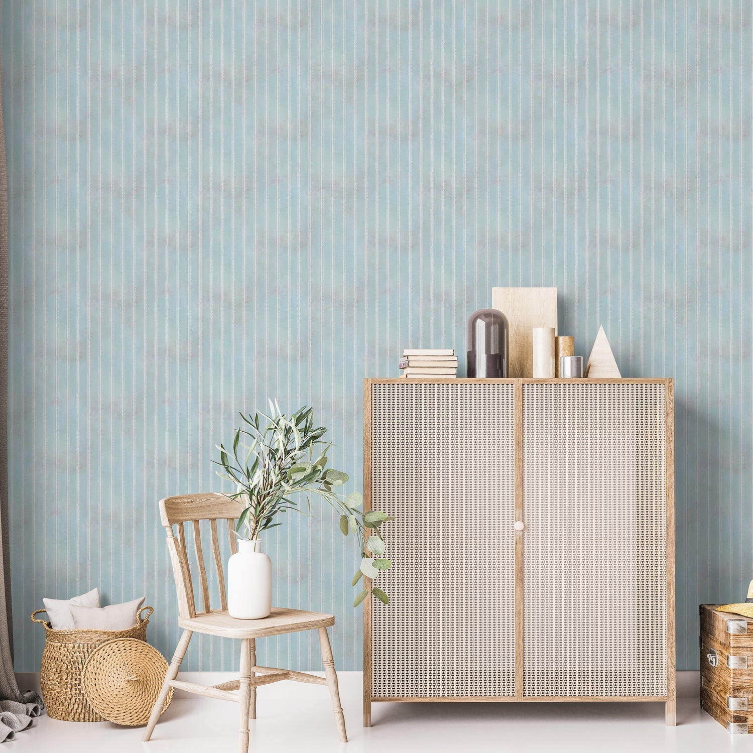 Sorbet Floret Pattern Style C, Wallpaper