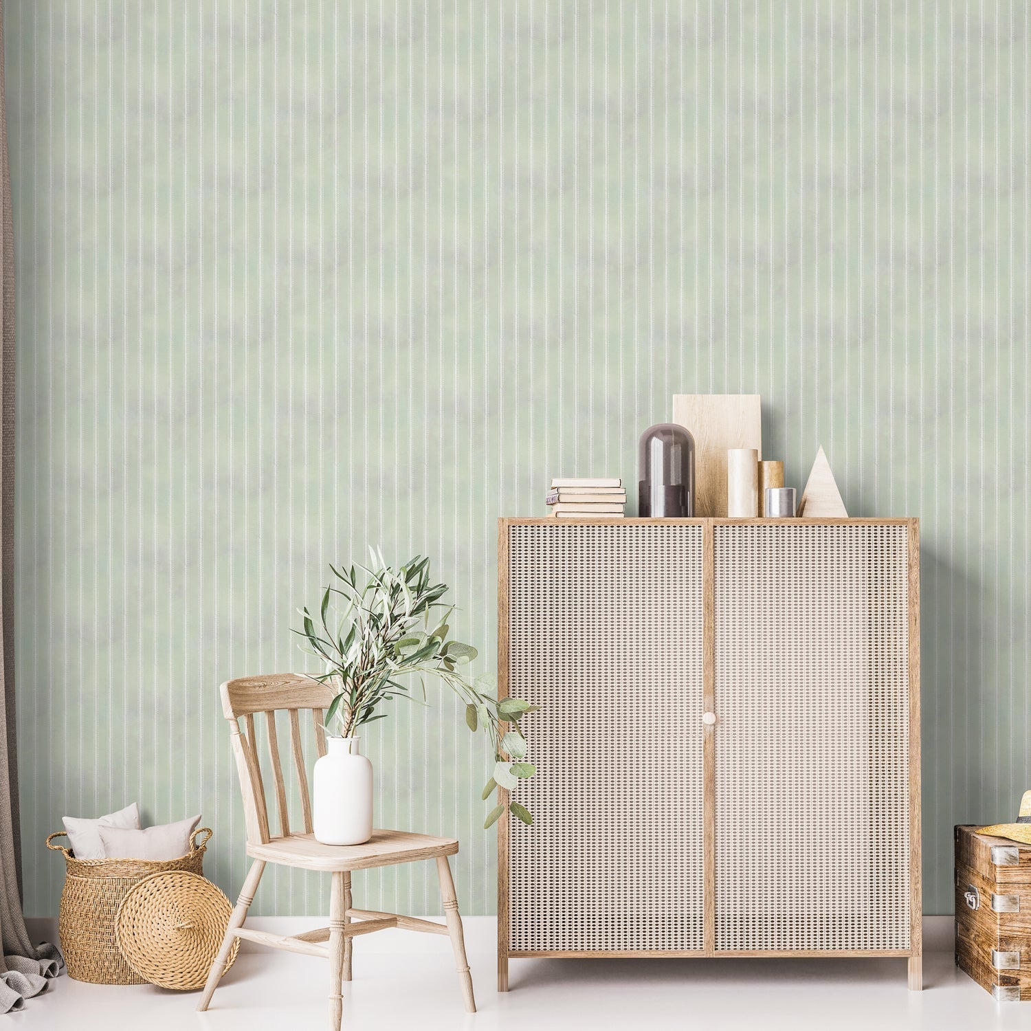 Sorbet Floret Pattern Style D, Wallpaper