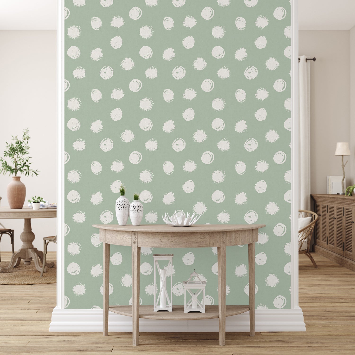 Spring Delight Pattern, Style B, Wallpaper