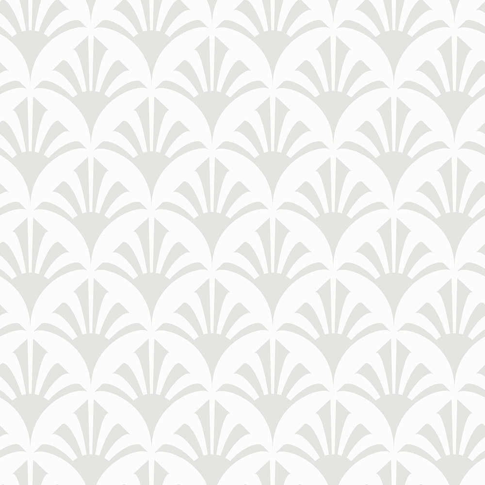 Square Deco, Style C, Wallpaper