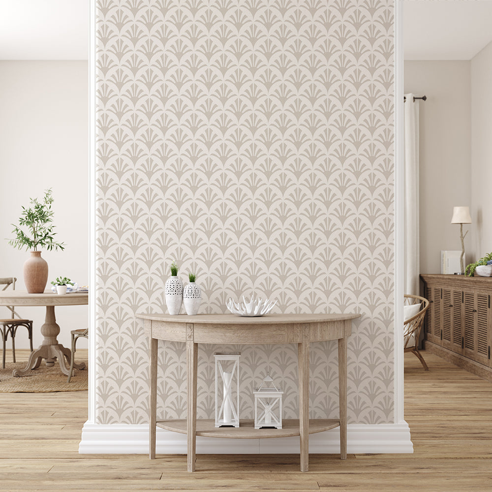 Square Deco, Style D, Wallpaper