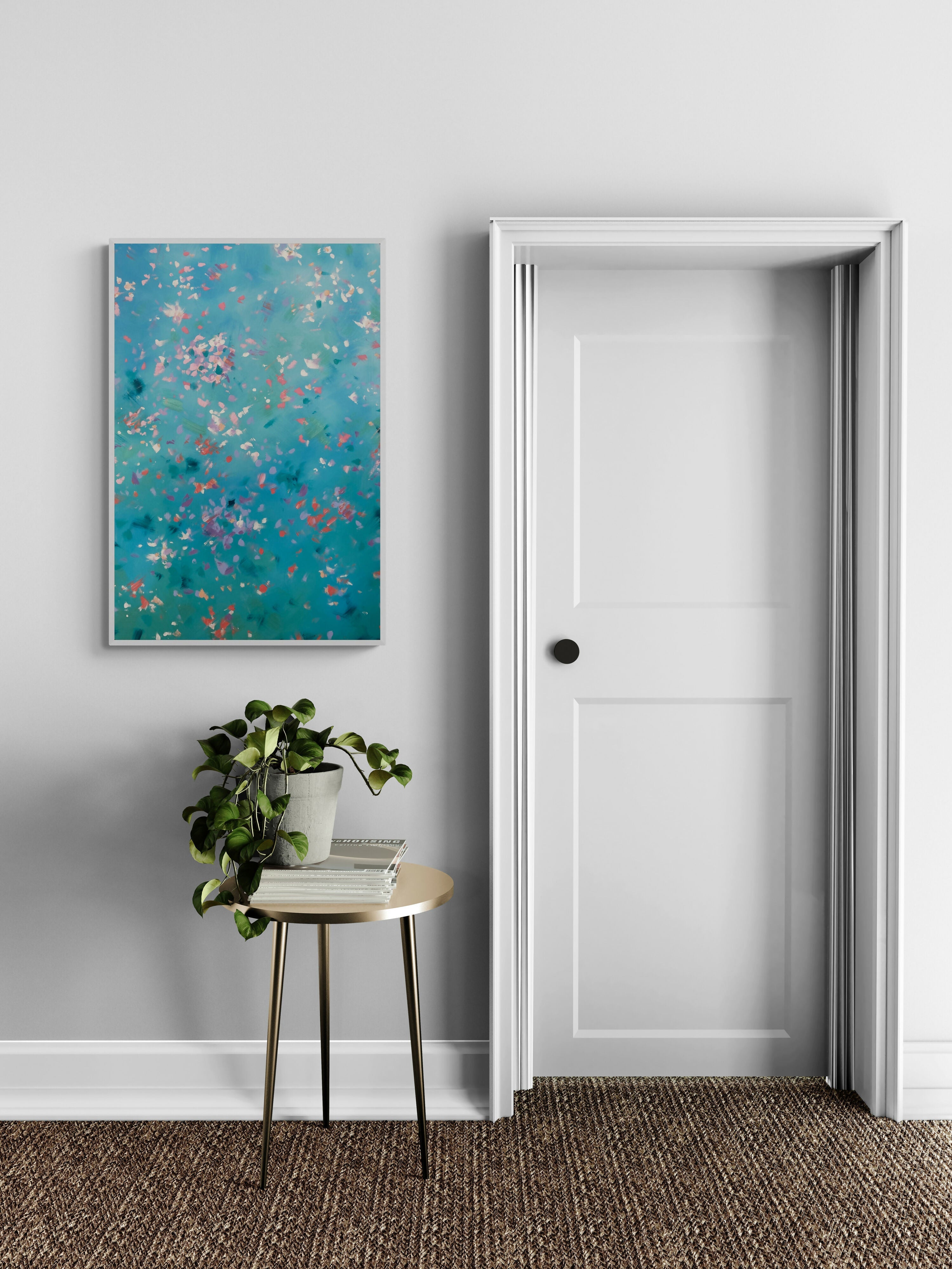 Dream the Day Away, Original Hand-Painted Canvas By Katherine Spiller