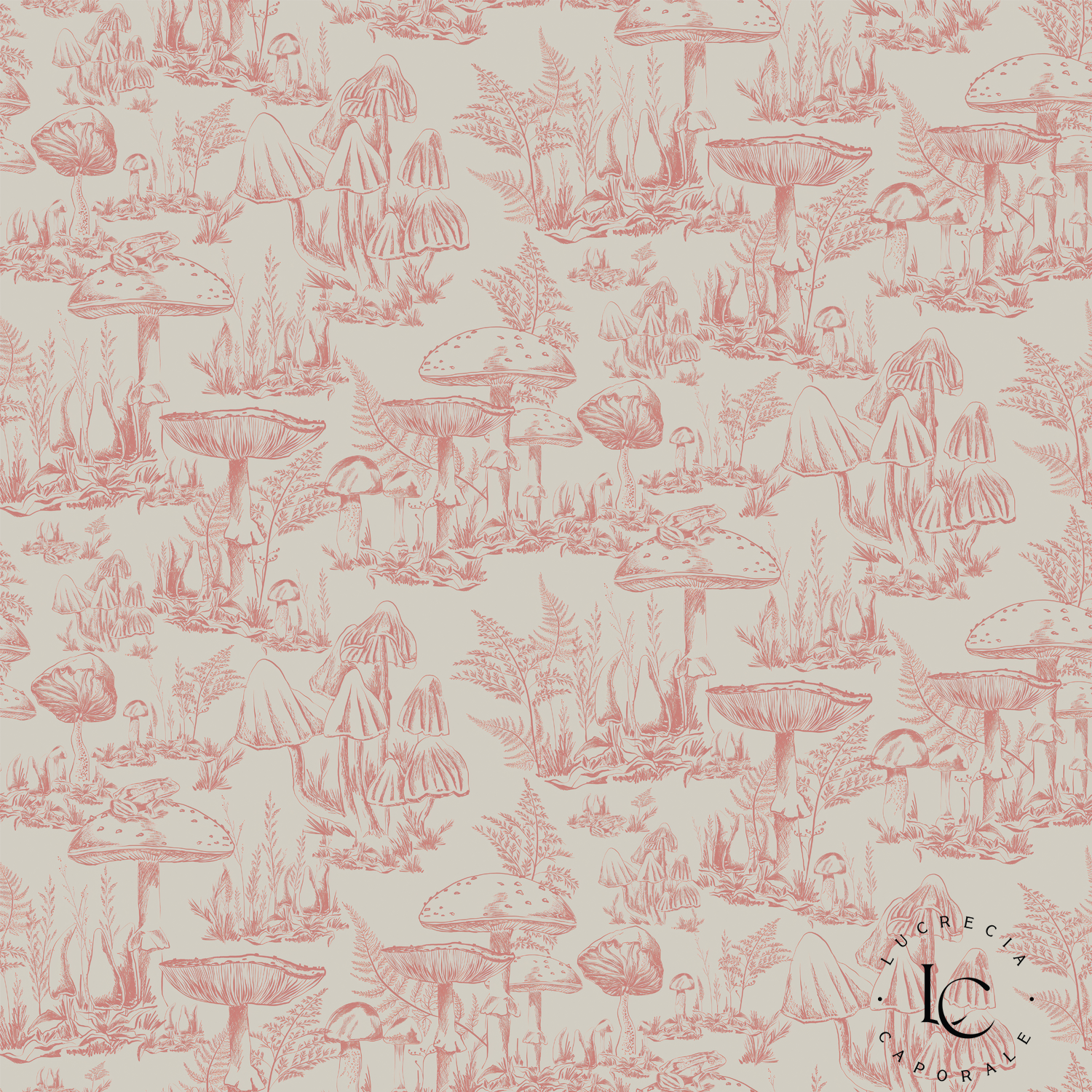 Forest Pink, Wallpaper