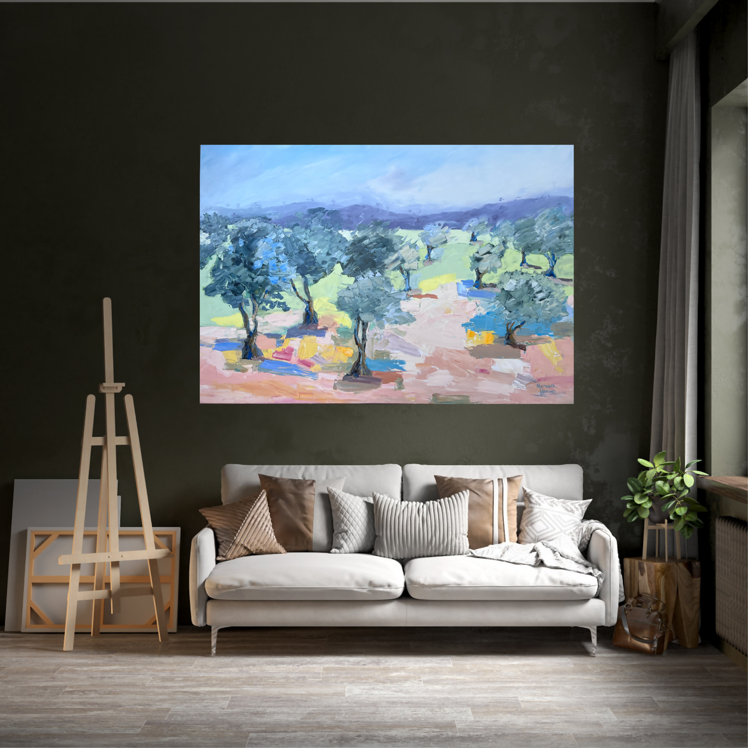 Olives of Inverell , Original Hand-Painted Canvas , By Meredith Howse