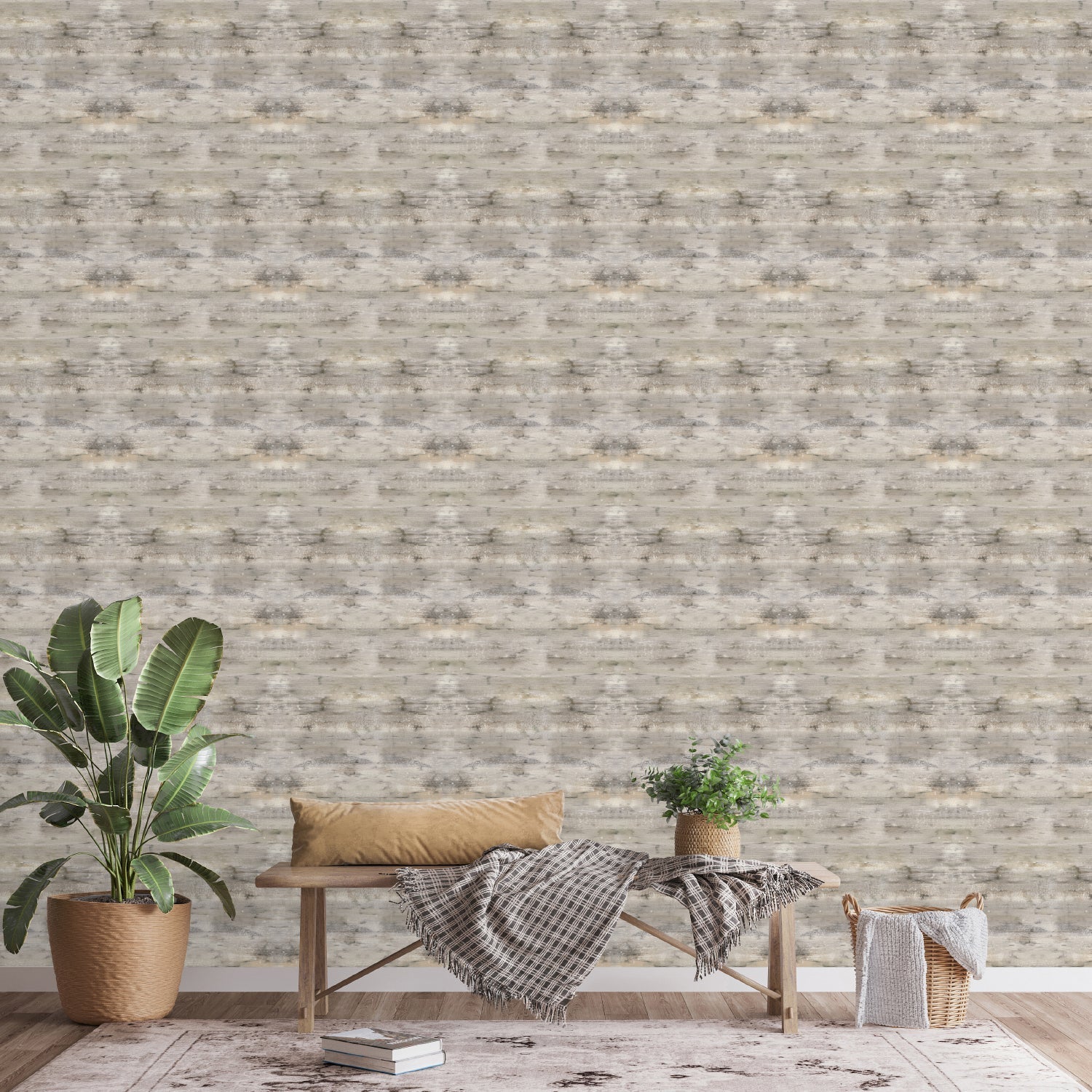 Woodland Celebration Pattern Style A, Wallpaper