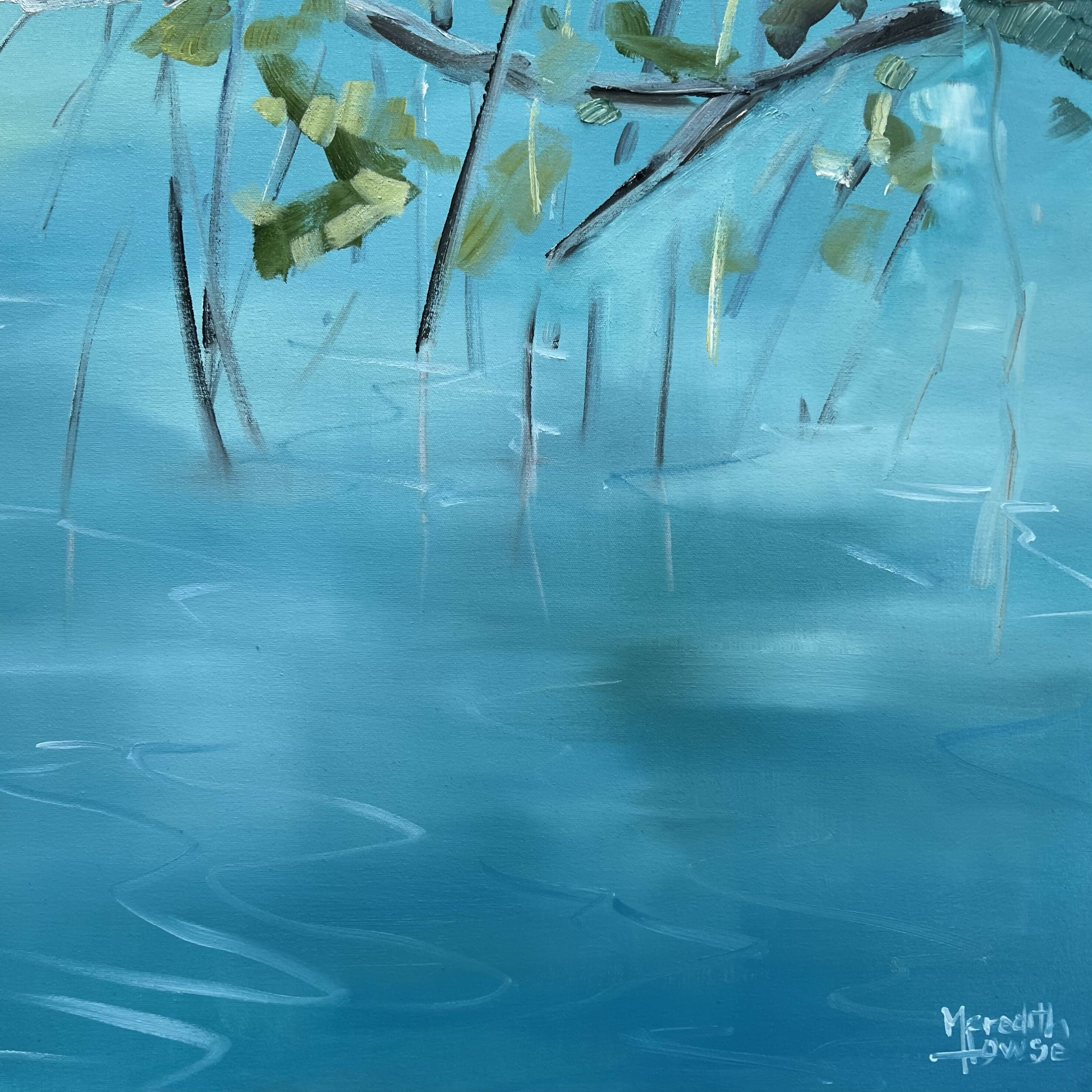 Upper Daintree 1, Original Hand-Painted Canvas By Meredith Howse