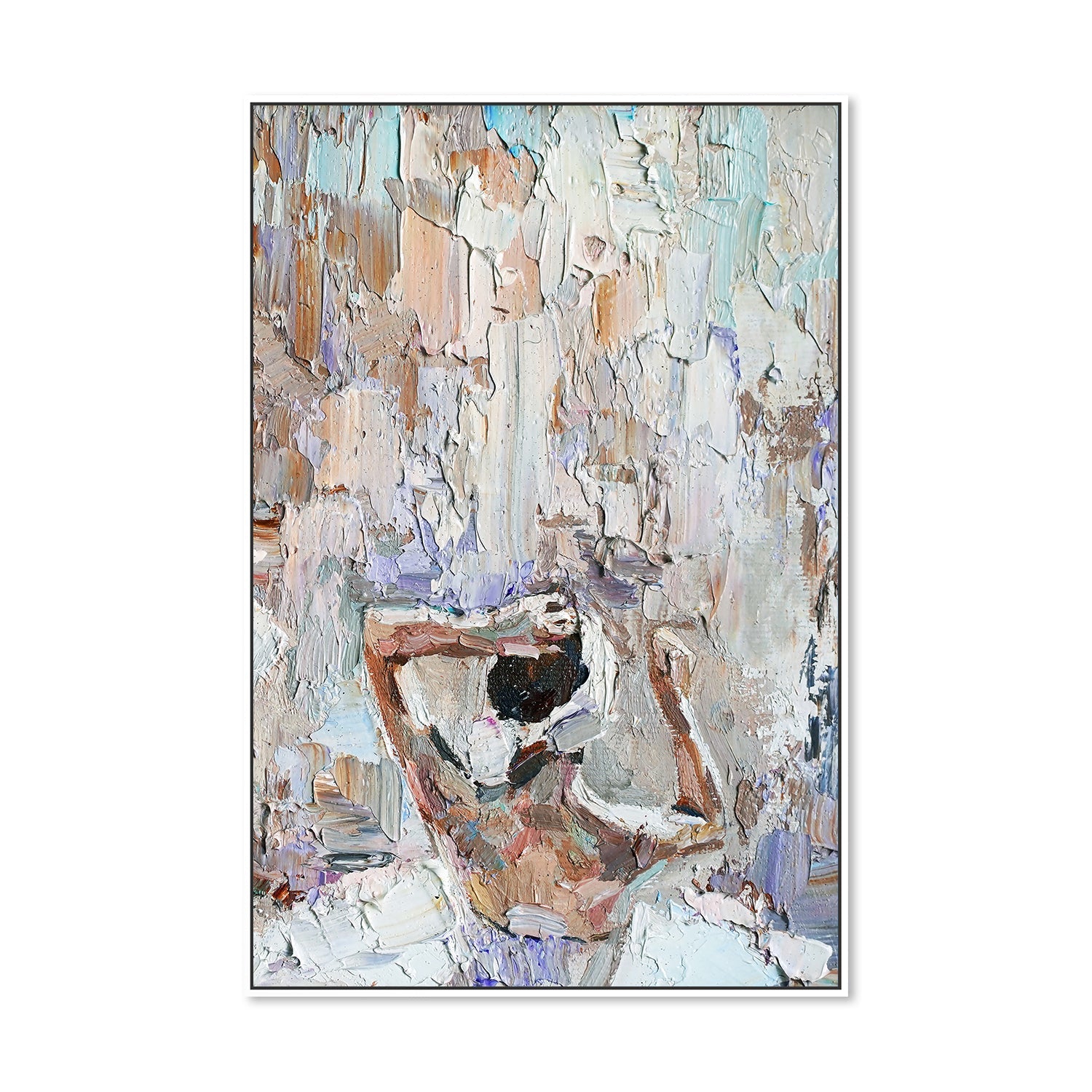 To The Ballet , Hand-painted Canvas