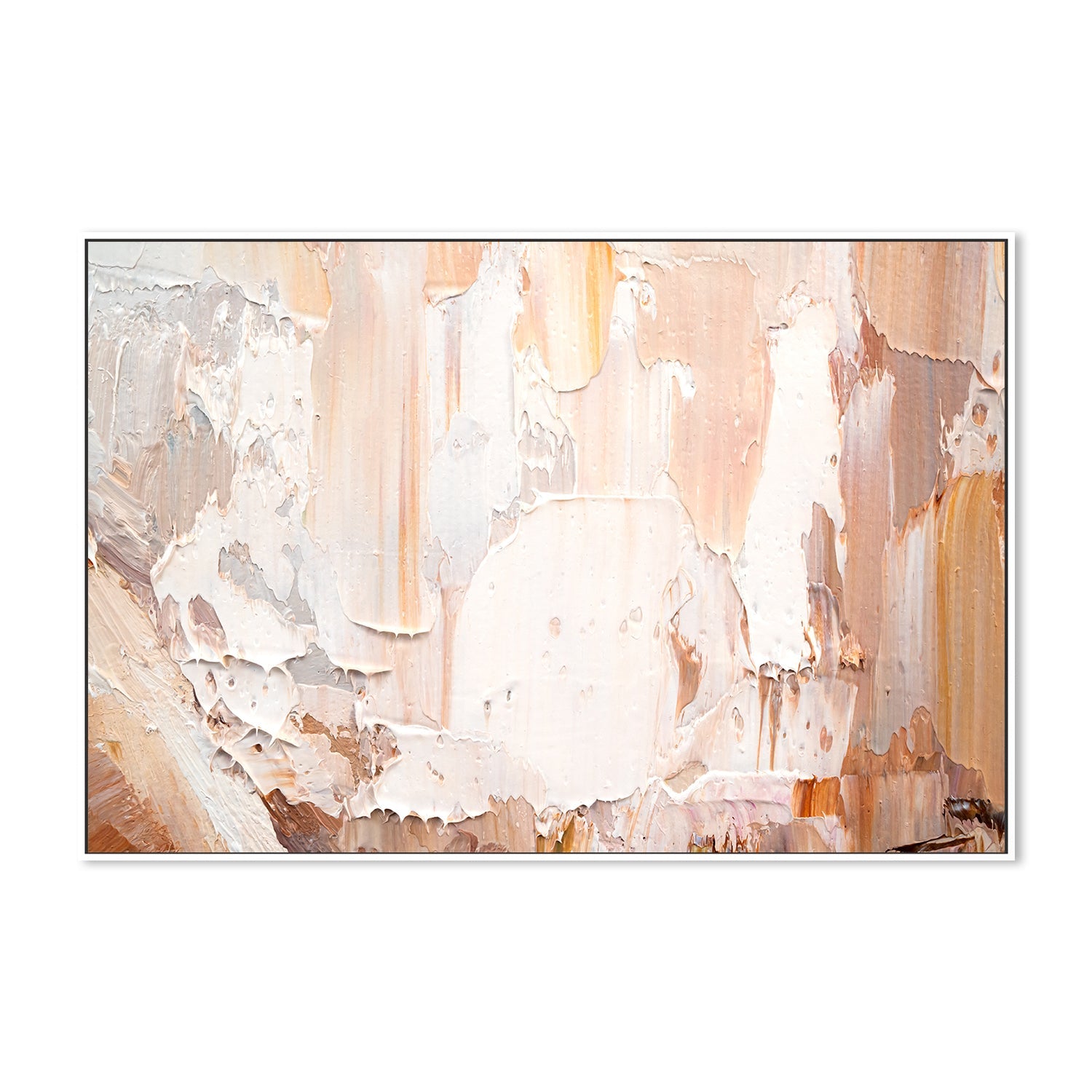 Soft Blush, Style B , Hand-painted Canvas