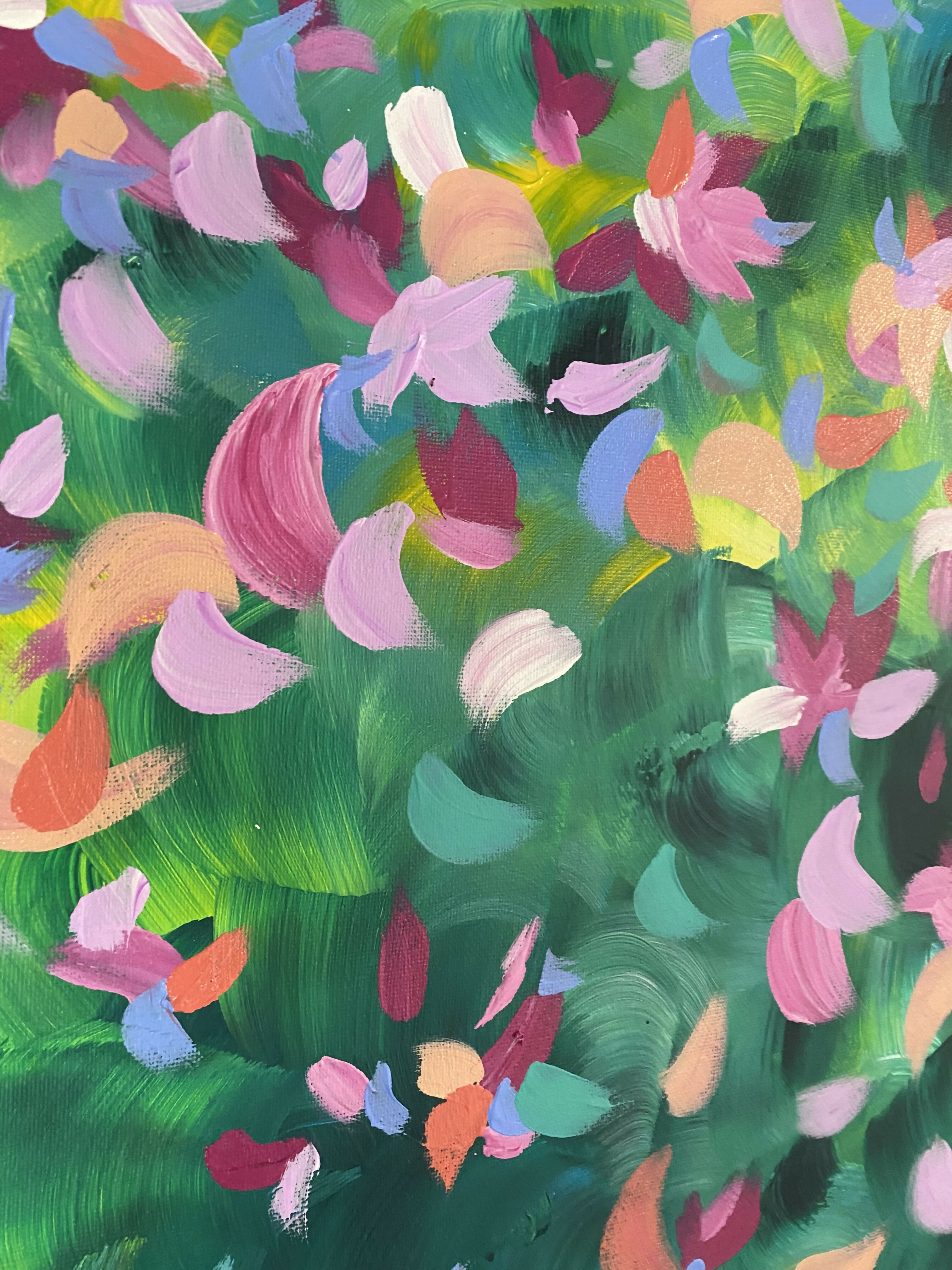 Spring, Original Hand-Painted Canvas By Katherine Spiller