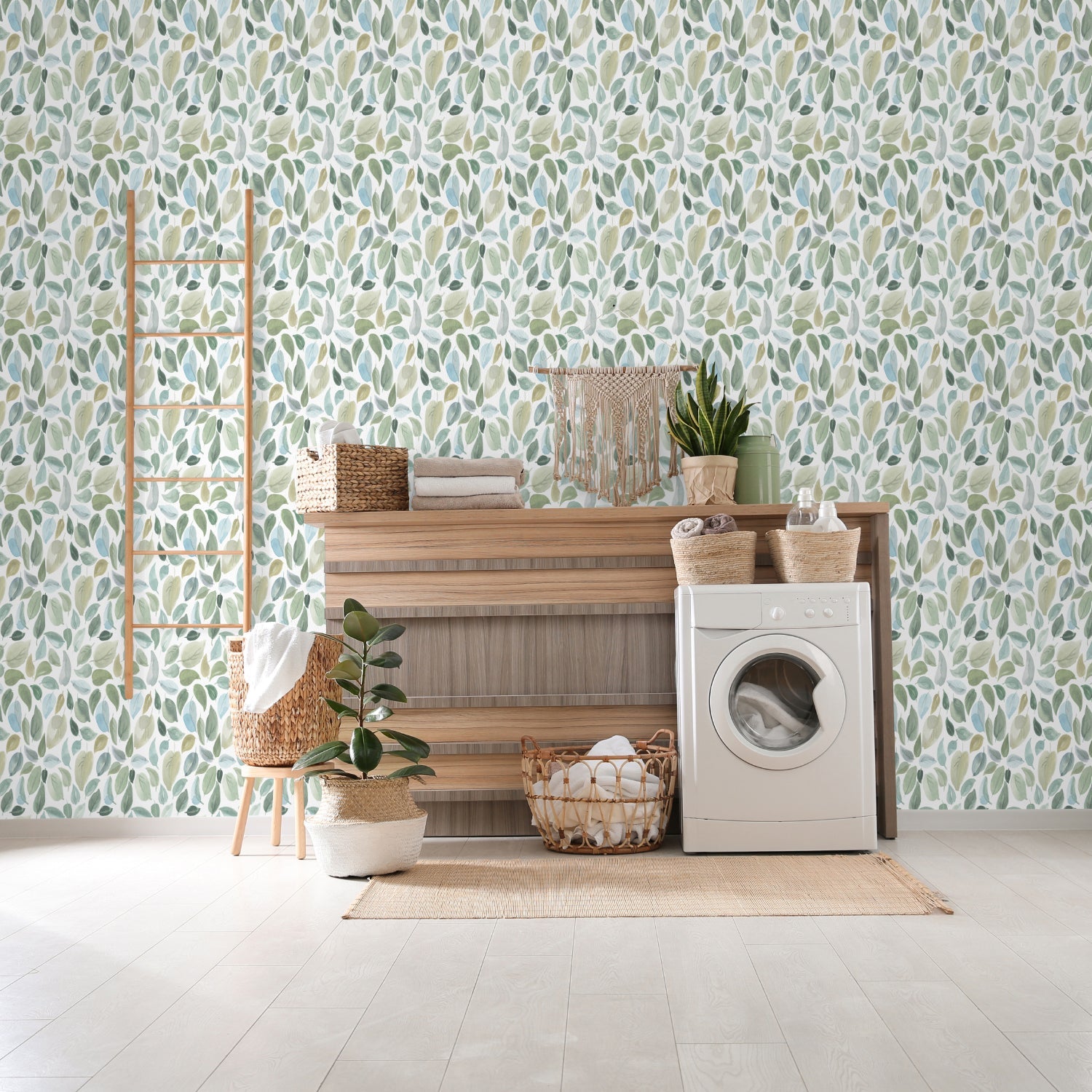 Blooming Orchard Pattern Style B, Wallpaper