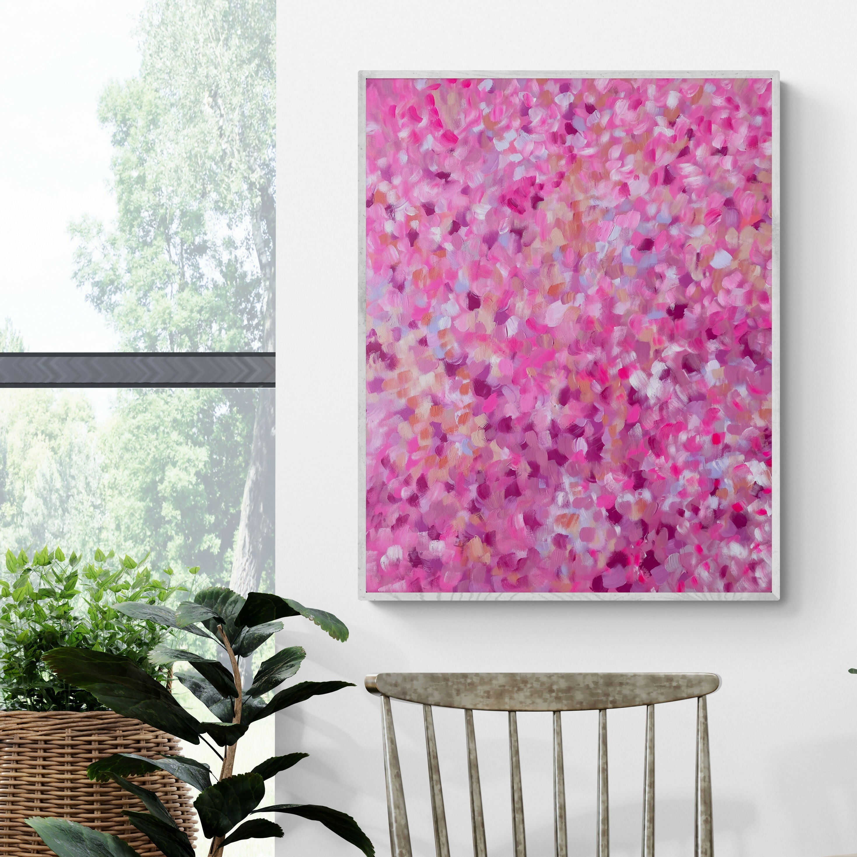 Life Of The Party, Original Hand-Painted Canvas By Katherine Spiller