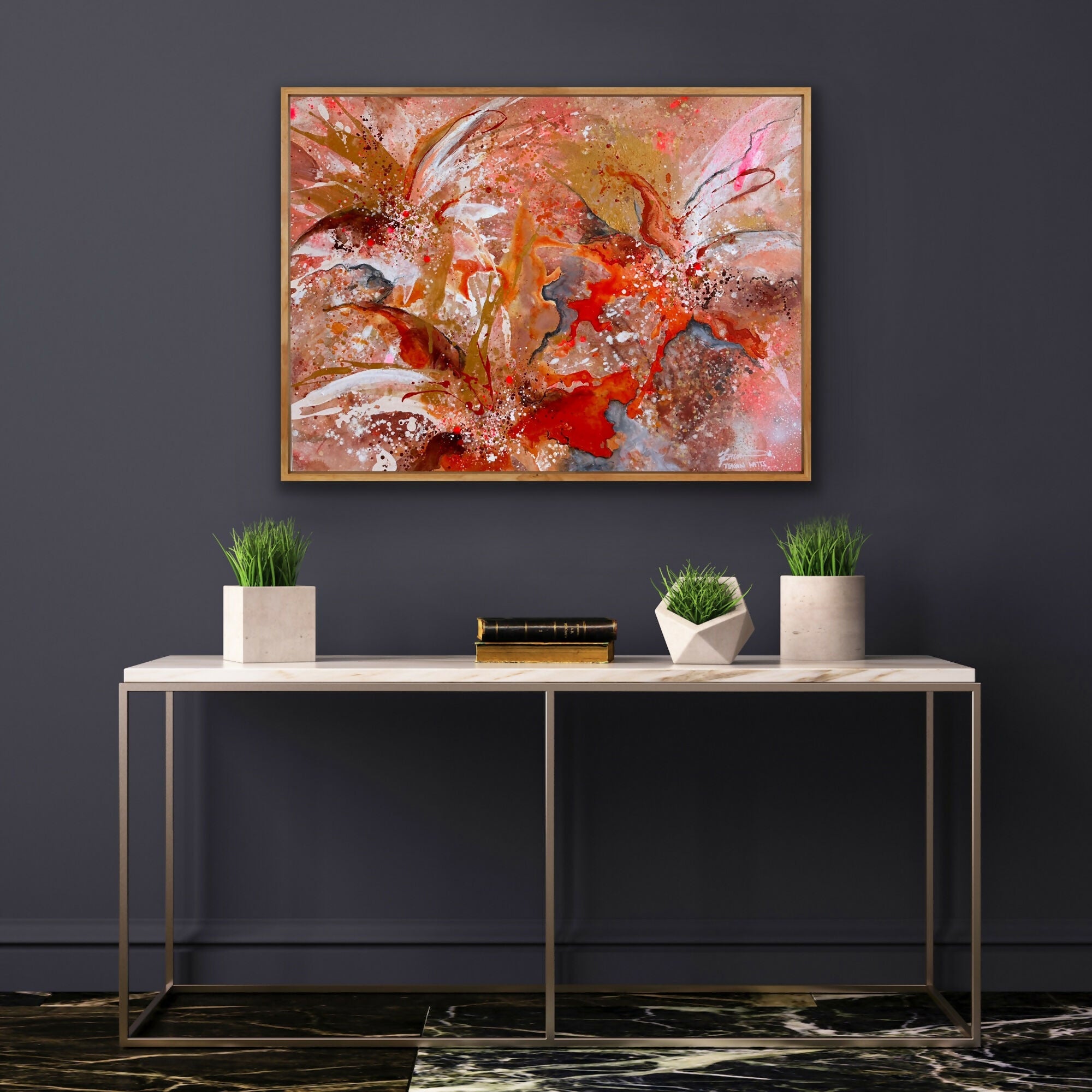 Untamed, Original Hand Painting By Teagan Watts