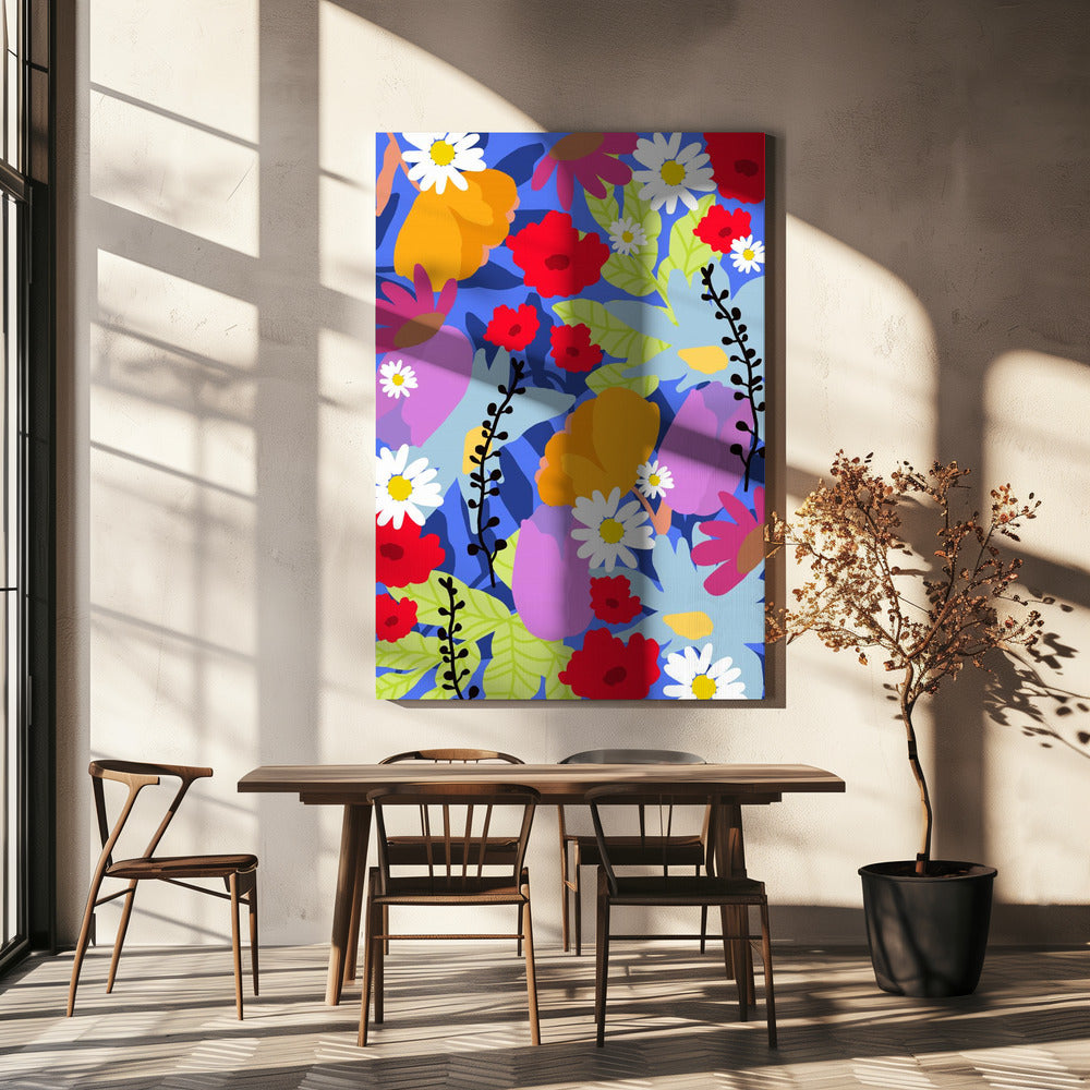 wall-art-print-canvas-poster-framed-A Floral Odyssey , By Rafaela Mascaro-5