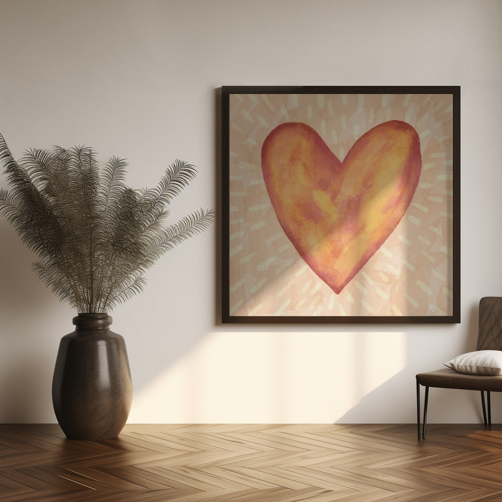 wall-art-print-canvas-poster-framed-A Kind Heart , By EMELIEmaria-2