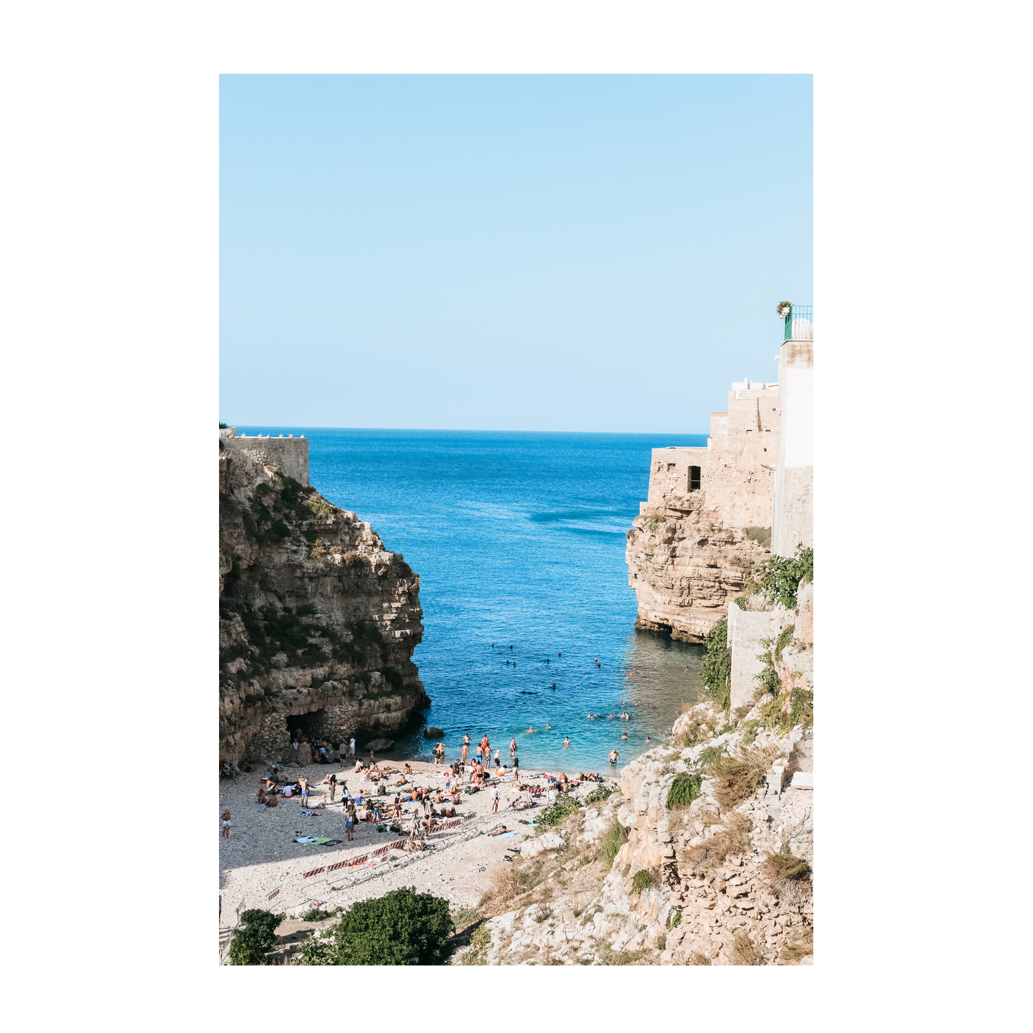 wall-art-print-canvas-poster-framed-A Polignano A Mare Afternoon , By Leggera Studio-1