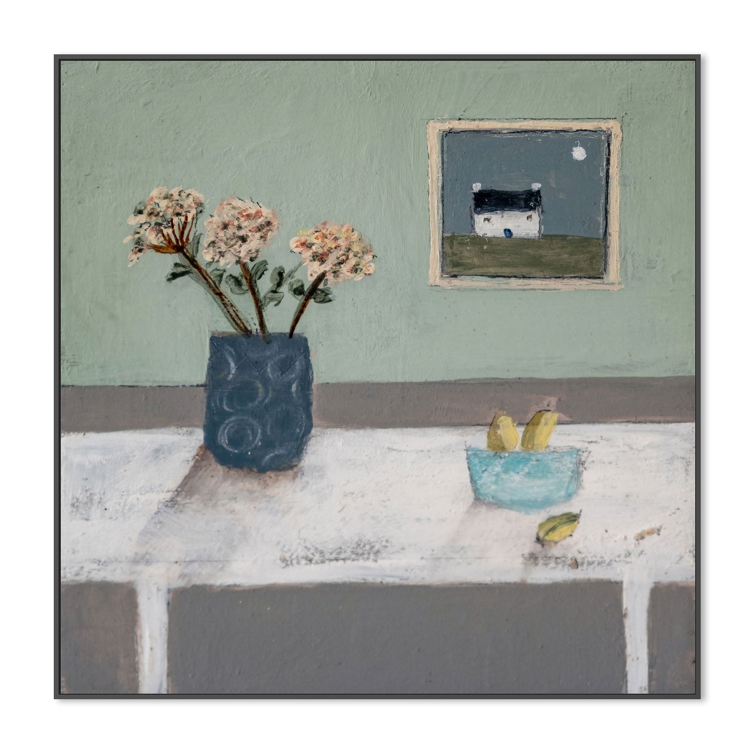 wall-art-print-canvas-poster-framed-A View From The Table , By Louise O'hara-3