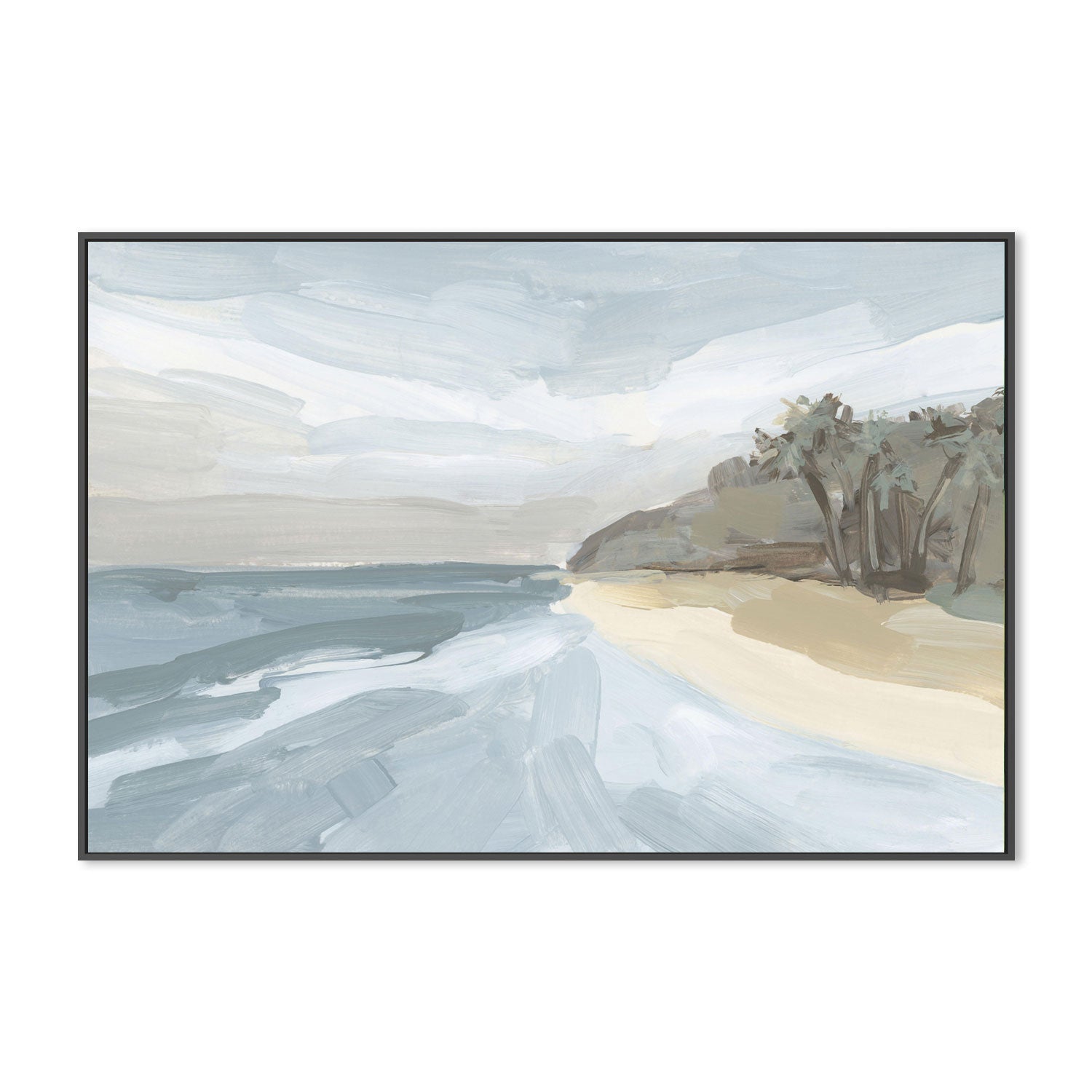 wall-art-print-canvas-poster-framed-A Washed Out Summer, Style B-by-Emily Wood-Gioia Wall Art