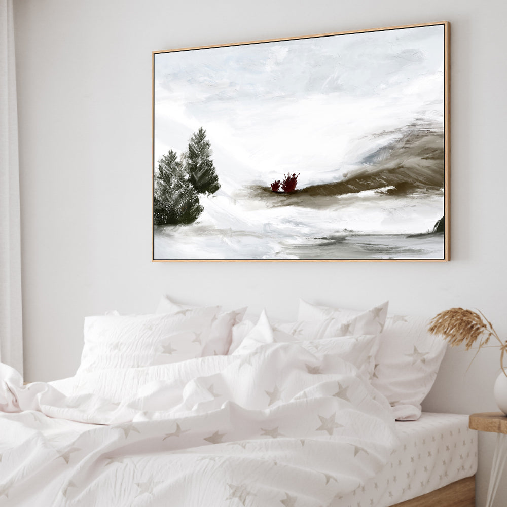 wall-art-print-canvas-poster-framed-A Winter Day , By Karine Tonial Grimm-2