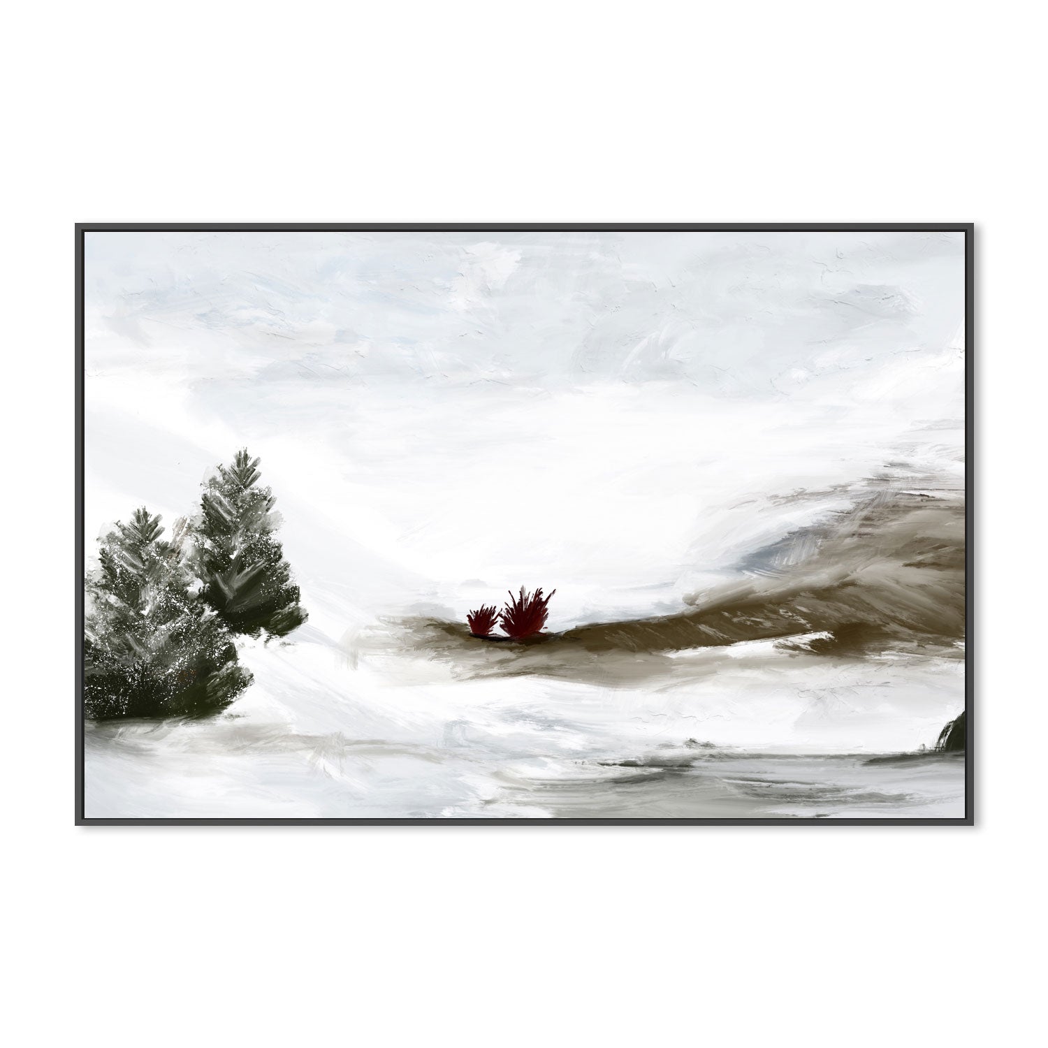 wall-art-print-canvas-poster-framed-A Winter Day , By Karine Tonial Grimm-3