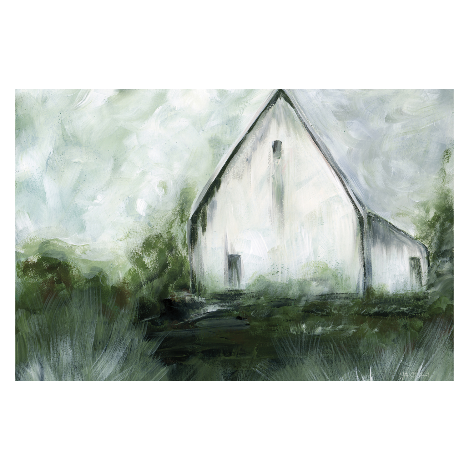 wall-art-print-canvas-poster-framed-Abandoned Barnhouse , By Yvette St. Amant-1