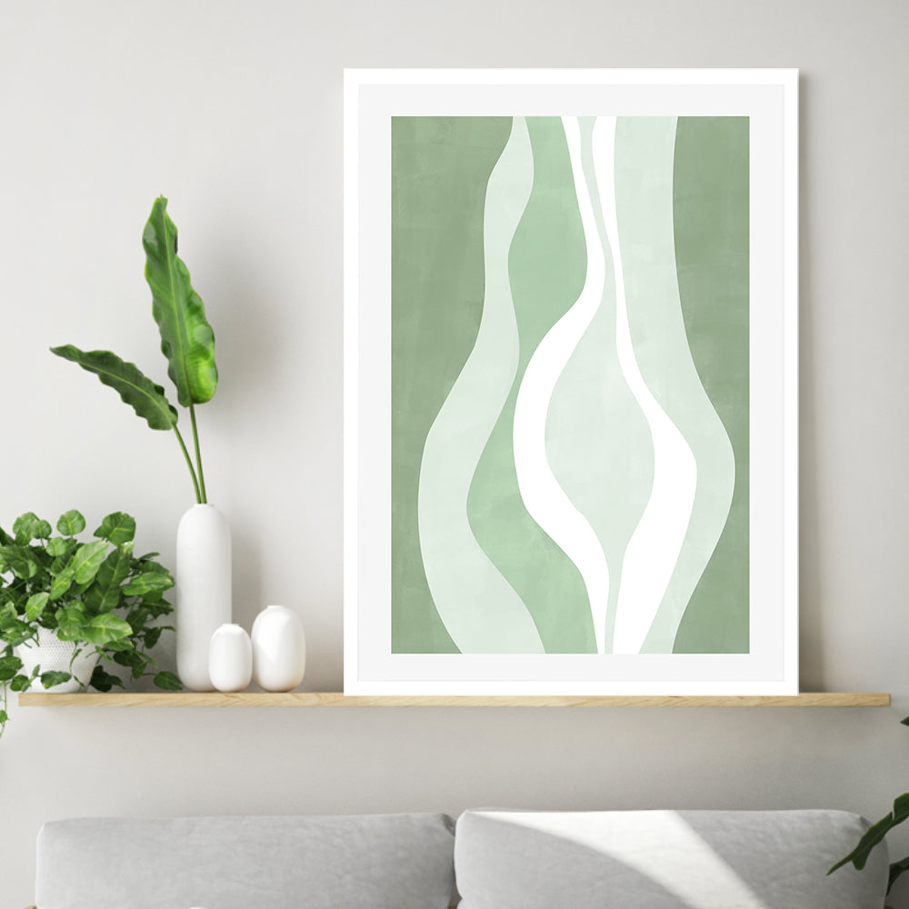 wall-art-print-canvas-poster-framed-Abstract Aurora, Style A , By Elena Ristova-GIOIA-WALL-ART