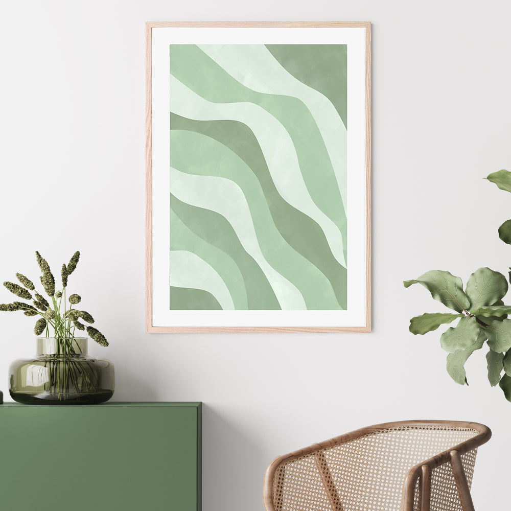 wall-art-print-canvas-poster-framed-Abstract Aurora, Style B , By Elena Ristova-GIOIA-WALL-ART