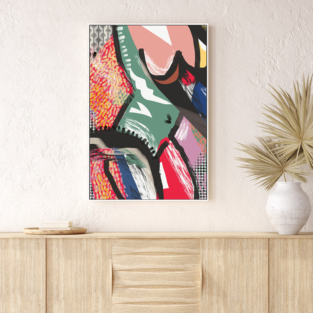 wall-art-print-canvas-poster-framed-Abstract Ballerina-2