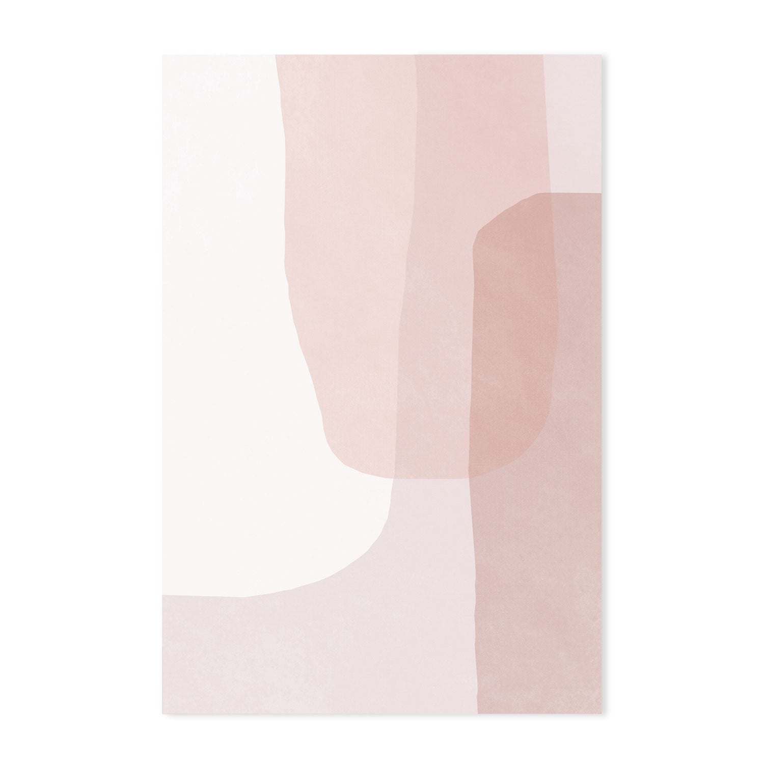 wall-art-print-canvas-poster-framed-Abstract Blush Curves-by-Dear Musketeer Studio-Gioia Wall Art