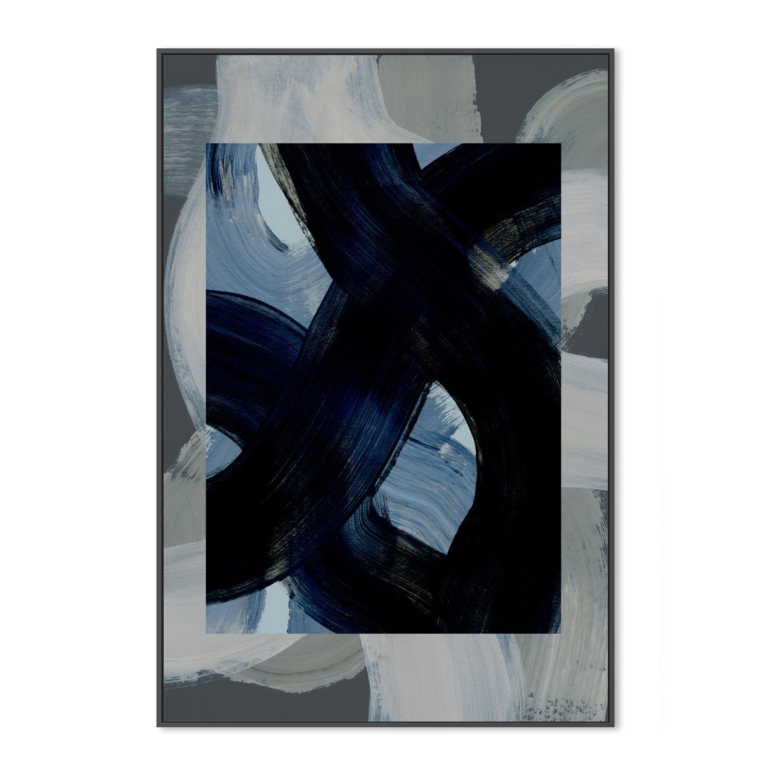 wall-art-print-canvas-poster-framed-Abstract Brush Strokes-4