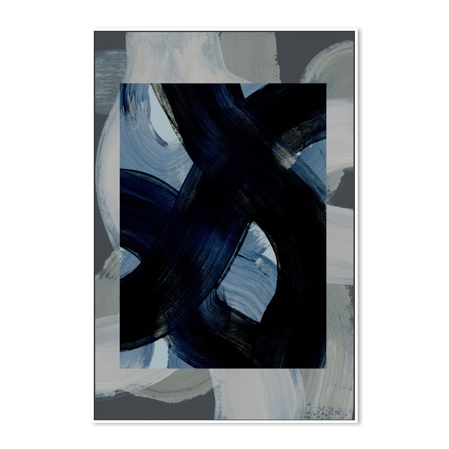 wall-art-print-canvas-poster-framed-Abstract Brush Strokes-5