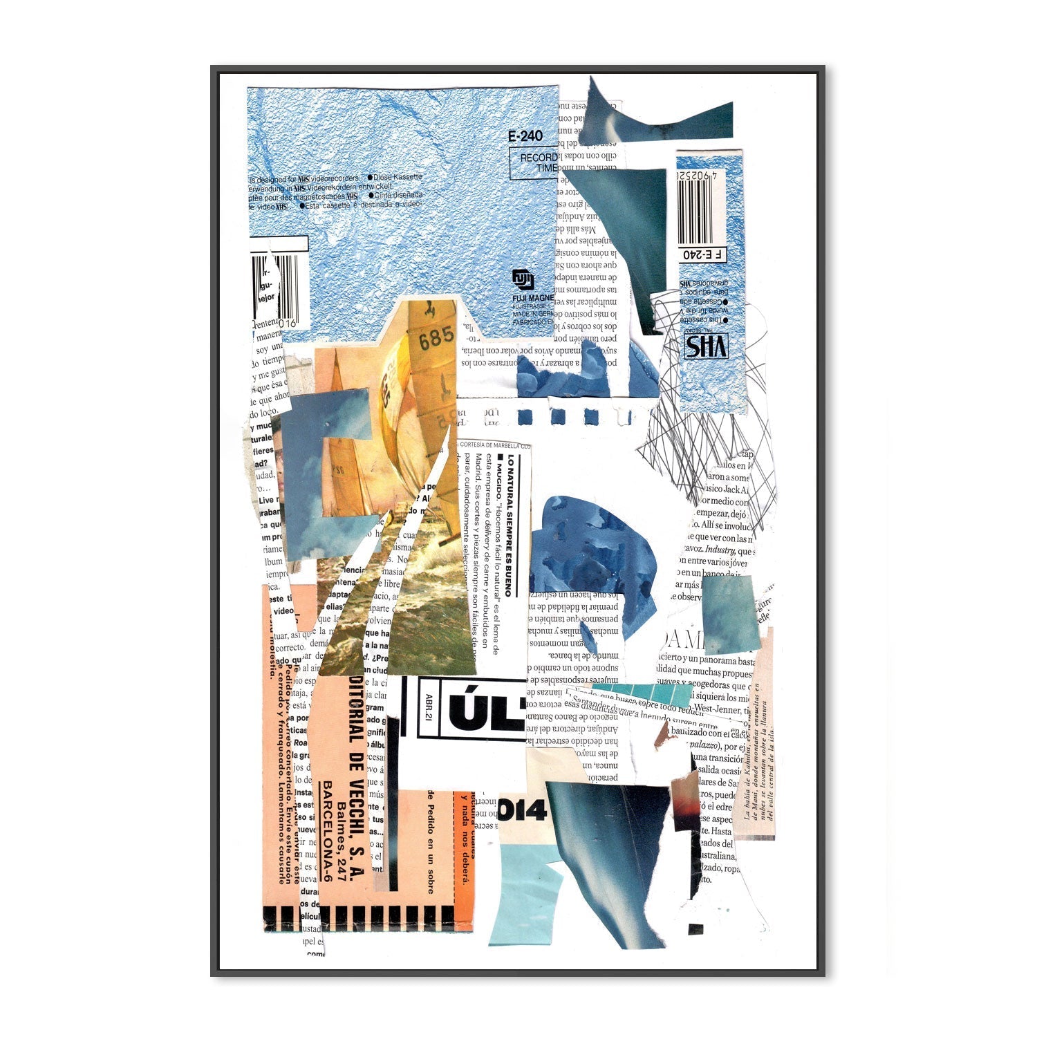 wall-art-print-canvas-poster-framed-Abstract Collage, Style E , By Ekaterina Lukovnikova-3