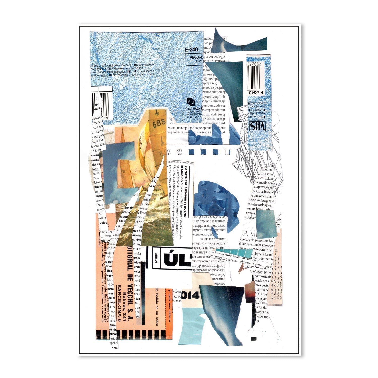 wall-art-print-canvas-poster-framed-Abstract Collage, Style E , By Ekaterina Lukovnikova-5