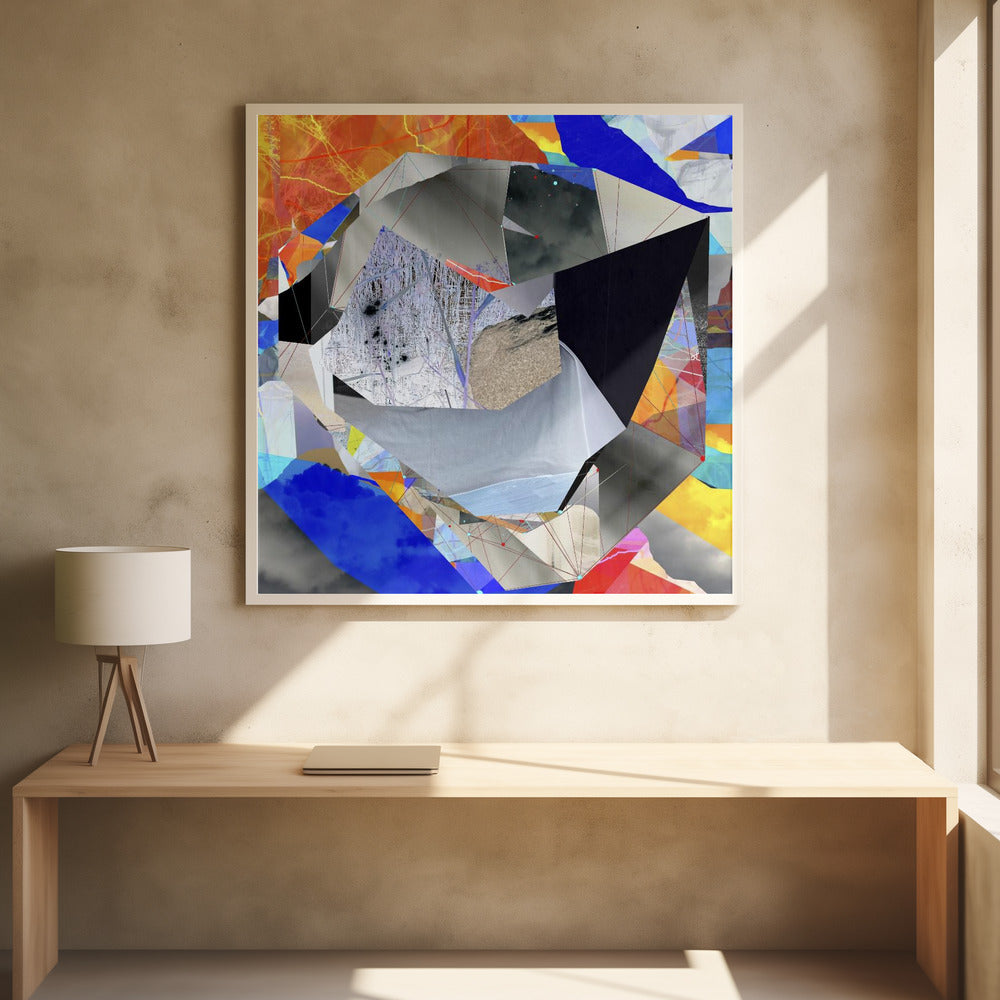 wall-art-print-canvas-poster-framed-Abstract composition No 2 , By Stefan Fransson-3