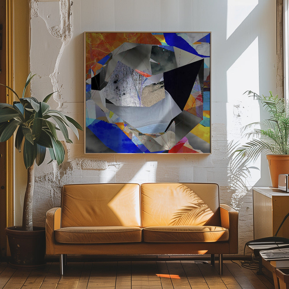 wall-art-print-canvas-poster-framed-Abstract composition No 2 , By Stefan Fransson-4