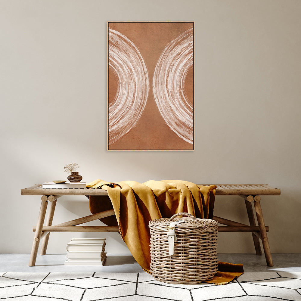 wall-art-print-canvas-poster-framed-Abstract Curves Terracotta-by-Dear Musketeer Studio-Gioia Wall Art