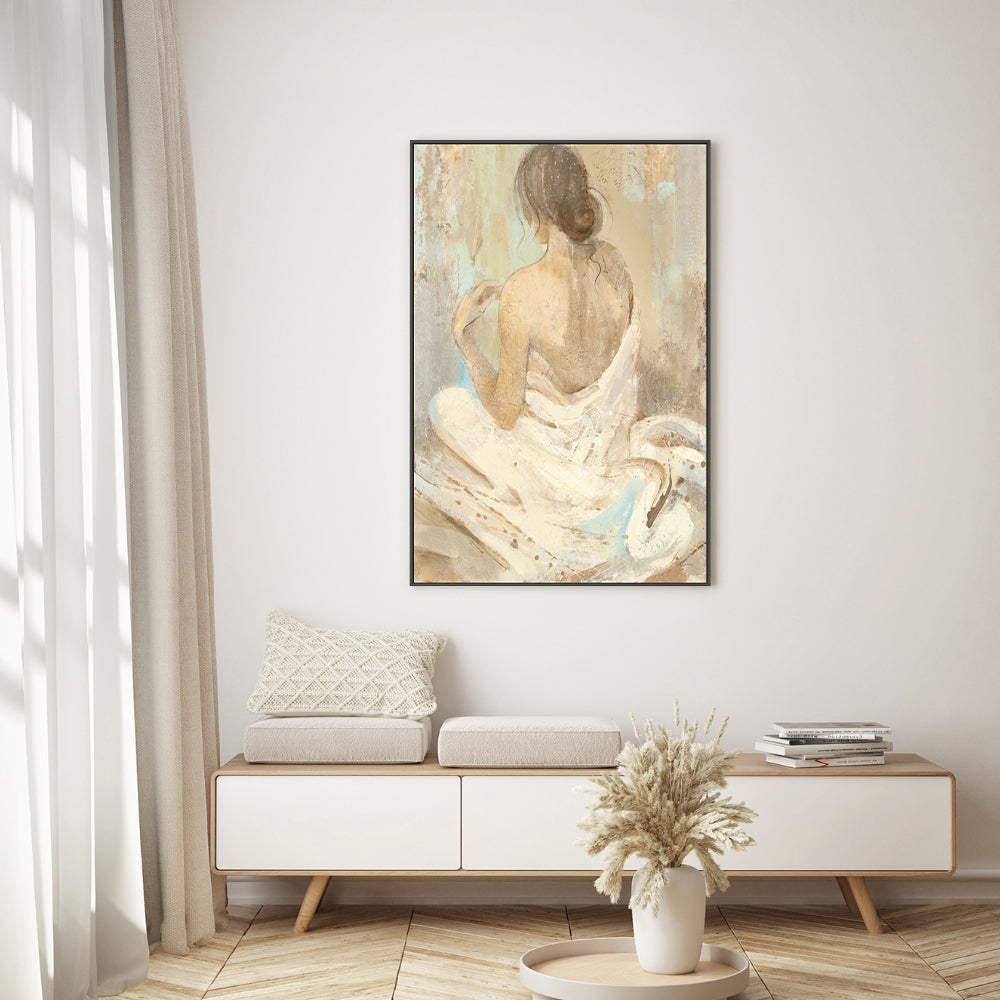 wall-art-print-canvas-poster-framed-Abstract Figure, Style B , By Albena Hristova-GIOIA-WALL-ART