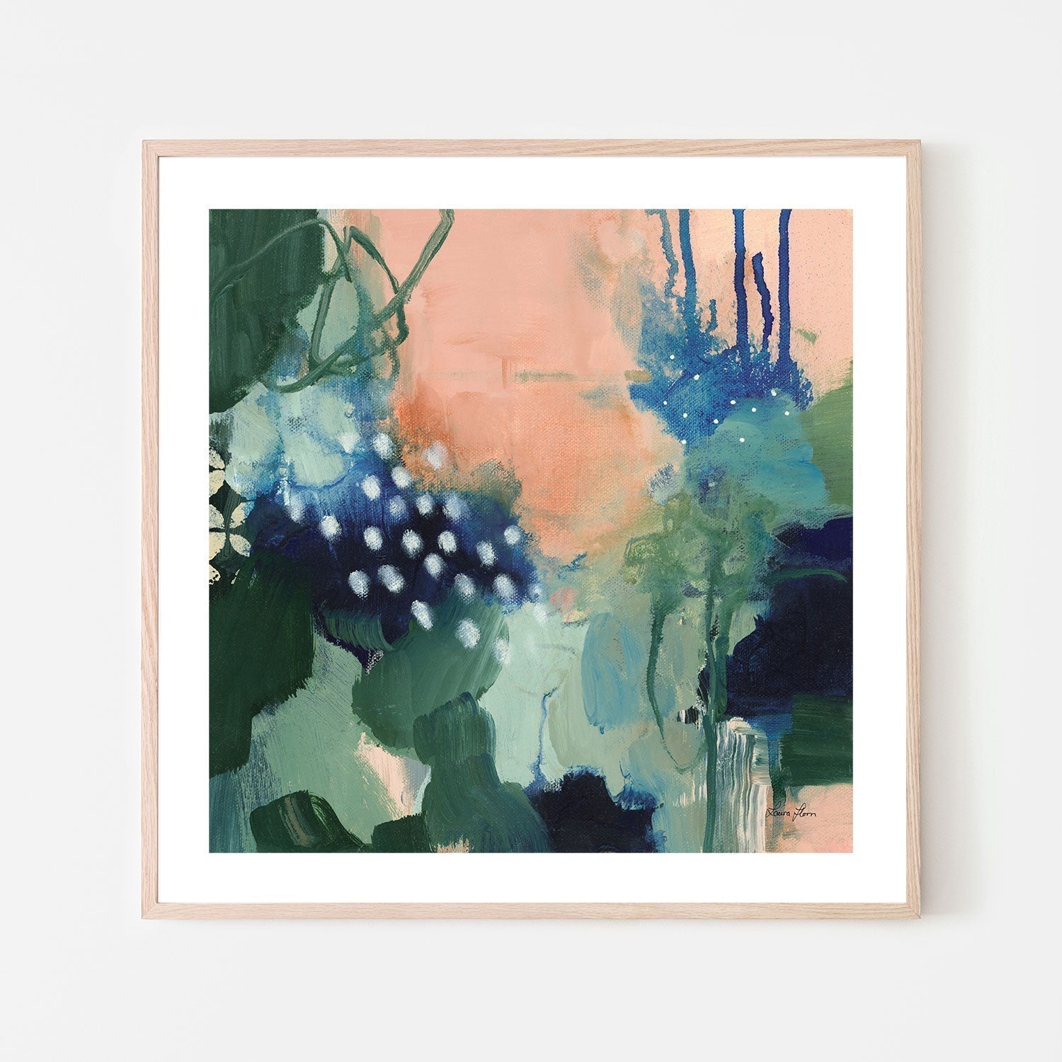 wall-art-print-canvas-poster-framed-Abstract Layers, Style C-by-Laura Horn-Gioia Wall Art