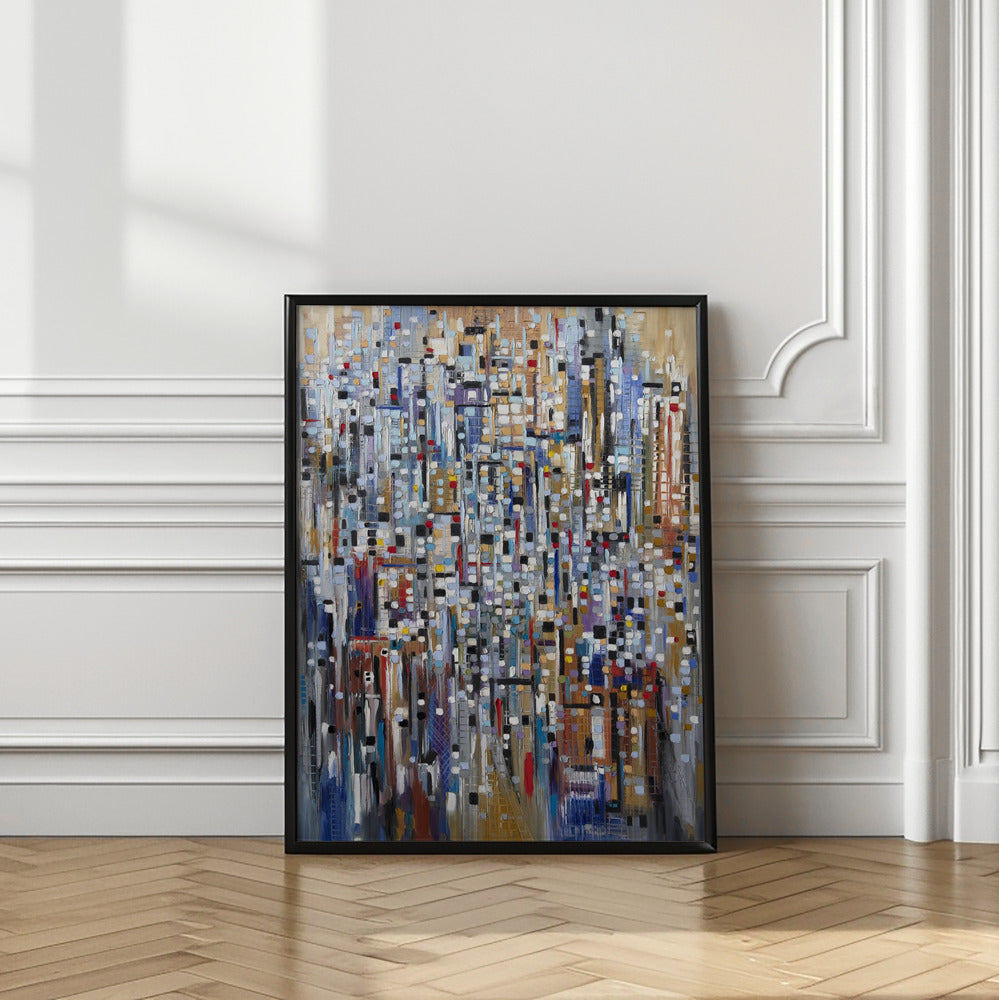 wall-art-print-canvas-poster-framed-Abstract Life , By Ekaterina Ermilkina-8