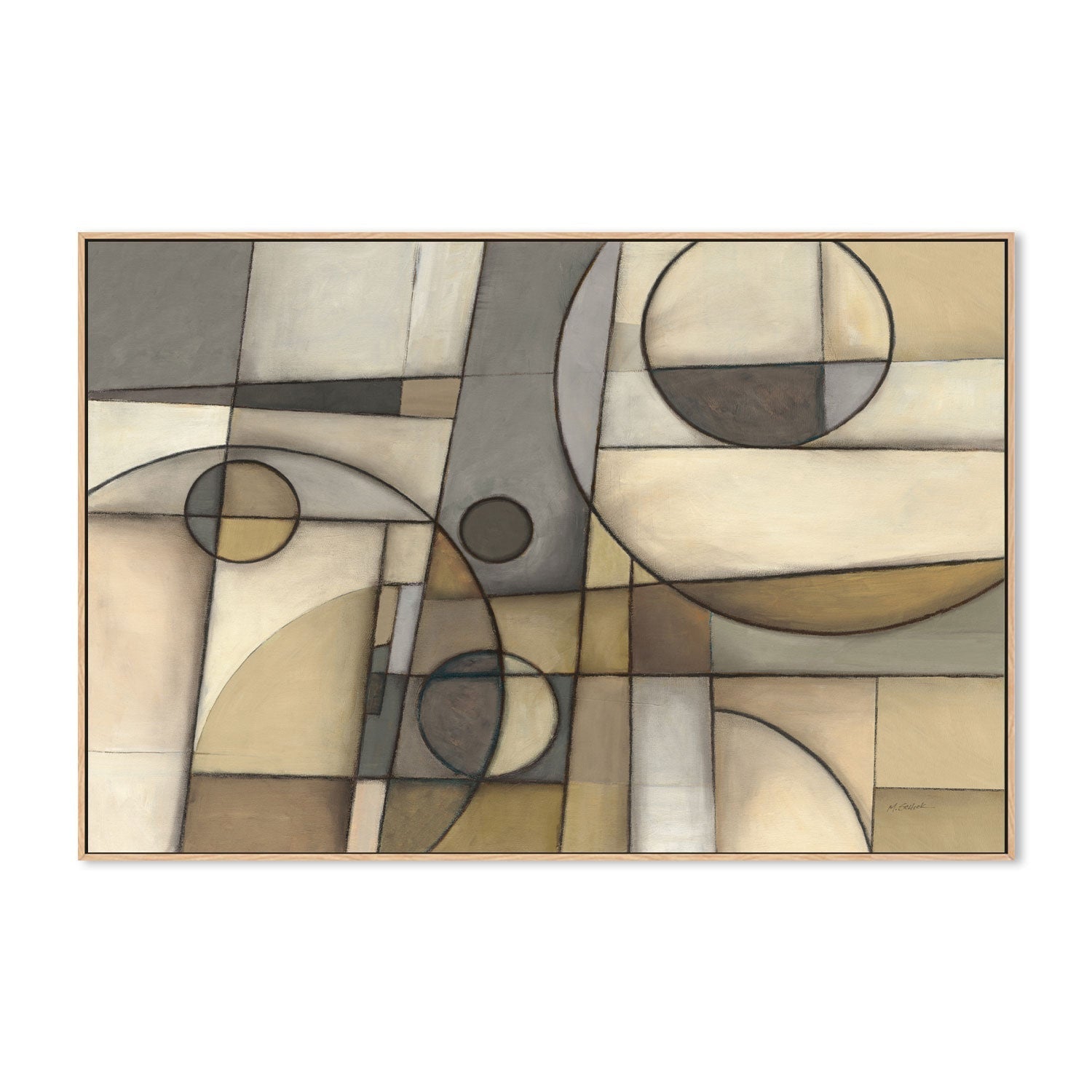 wall-art-print-canvas-poster-framed-Abstract Mythology , By Mike Schick-GIOIA-WALL-ART