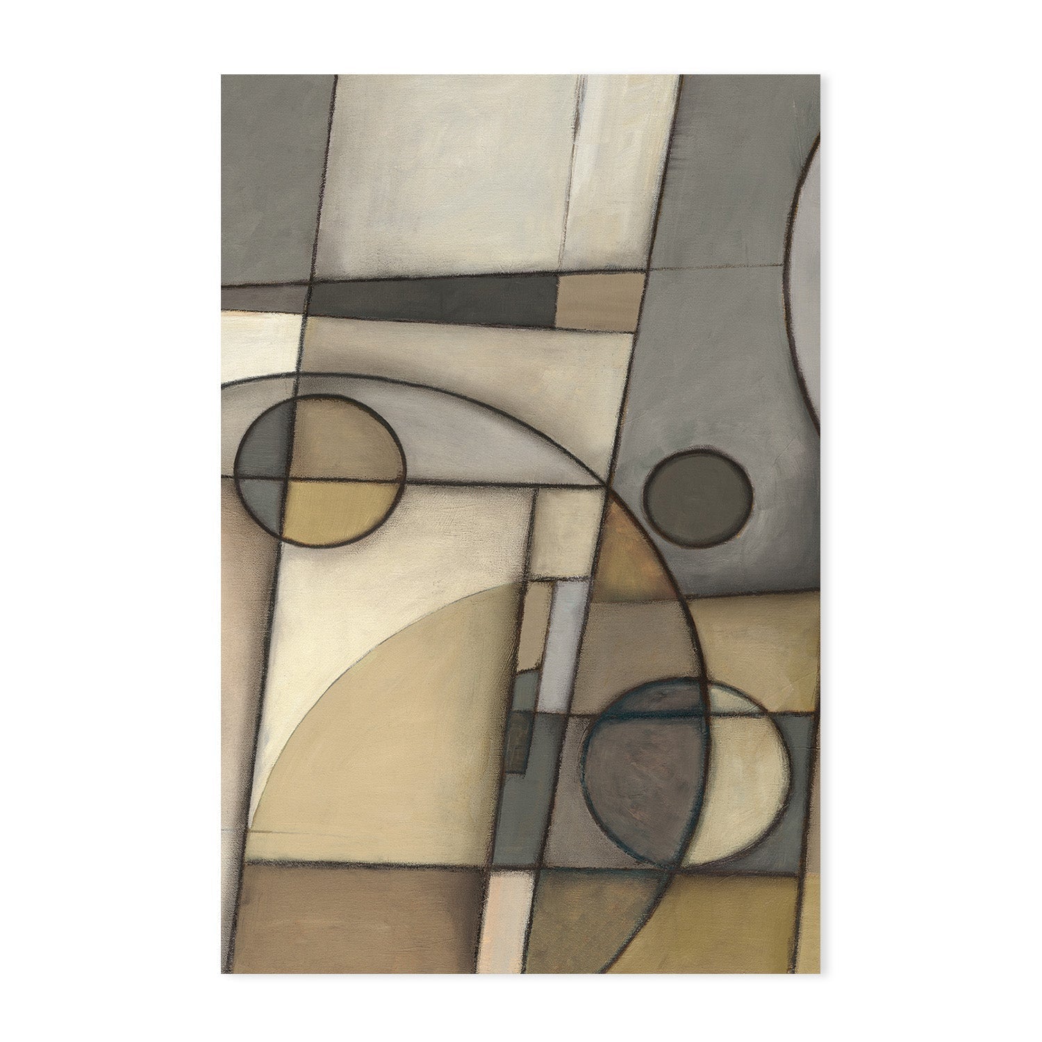 wall-art-print-canvas-poster-framed-Abstract Mythology, Style A & B, Set Of 2 , By Mike Schick-GIOIA-WALL-ART