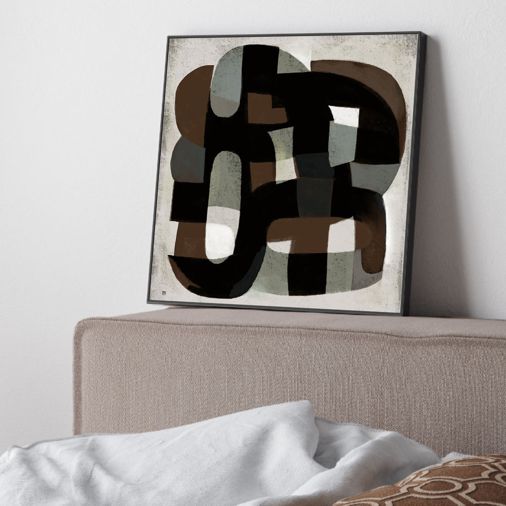 wall-art-print-canvas-poster-framed-Abstract Neutrals , By Marco Marella-2