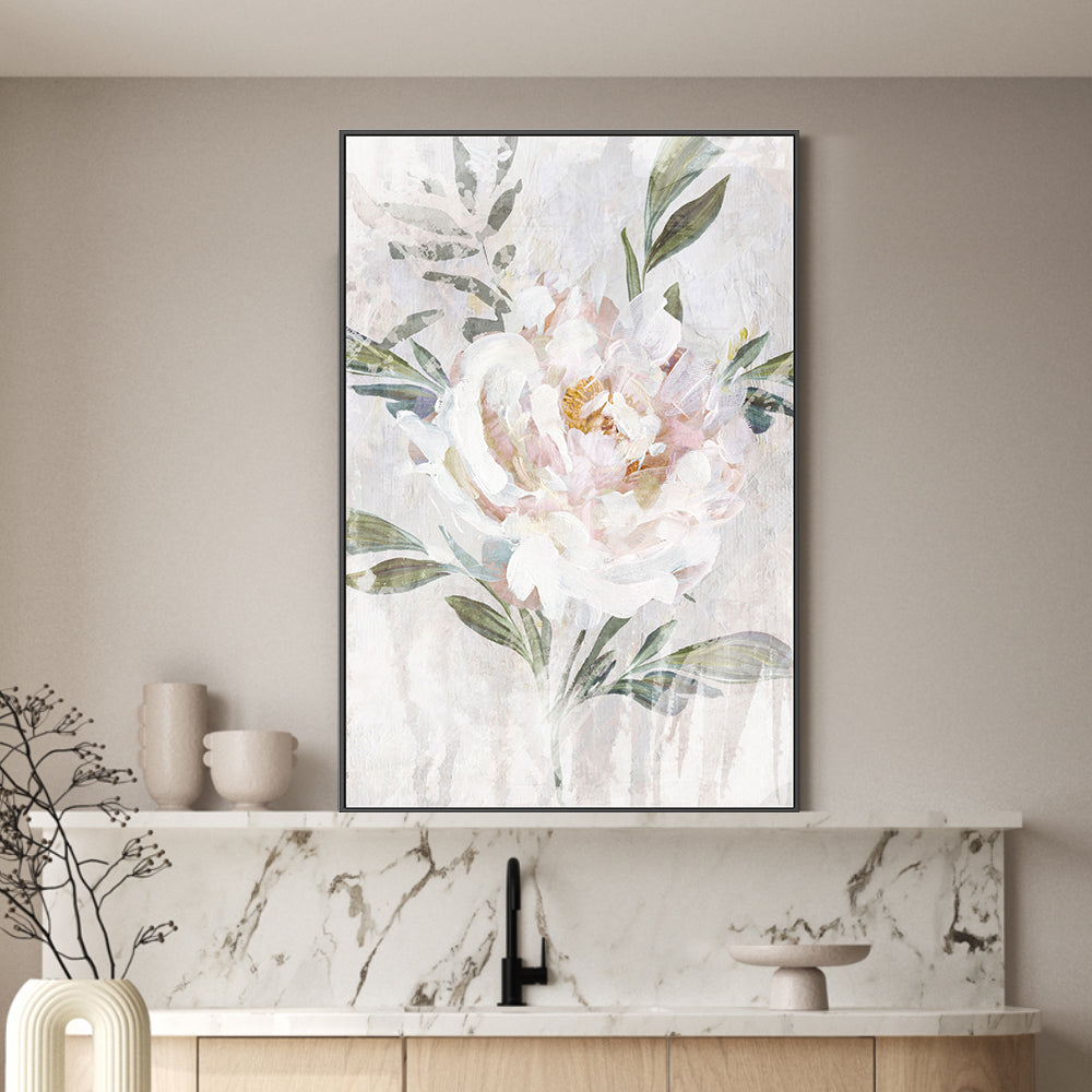 wall-art-print-canvas-poster-framed-Abstract Peony, Style A , By Nina Blue-2