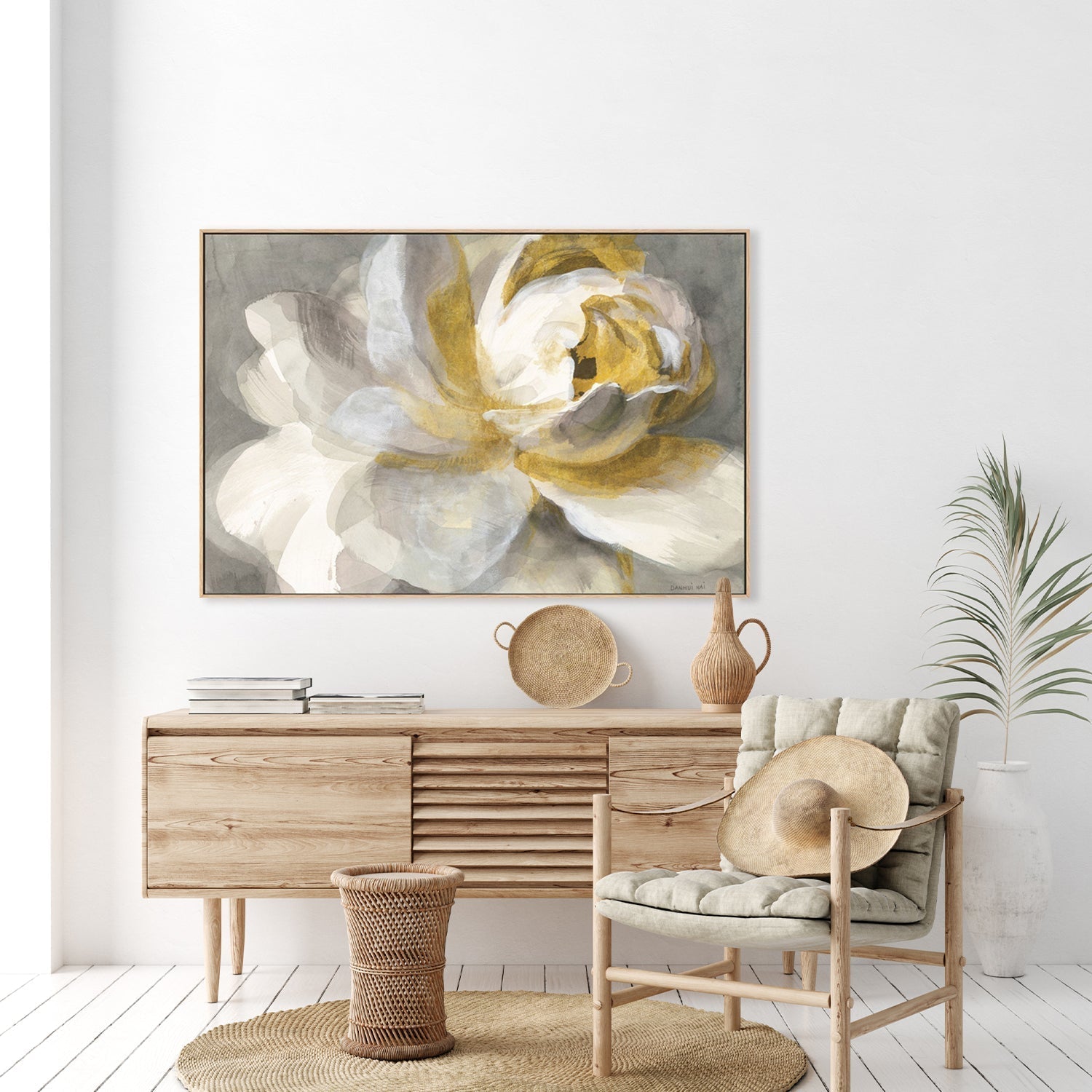 wall-art-print-canvas-poster-framed-Abstract Rose Gold-by-Danhui Nai-Gioia Wall Art